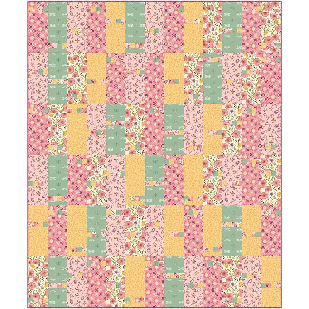 Discover Chris's Quilt - Meadow Walk Keepsake Quick Kit by Alexandra Bordallo