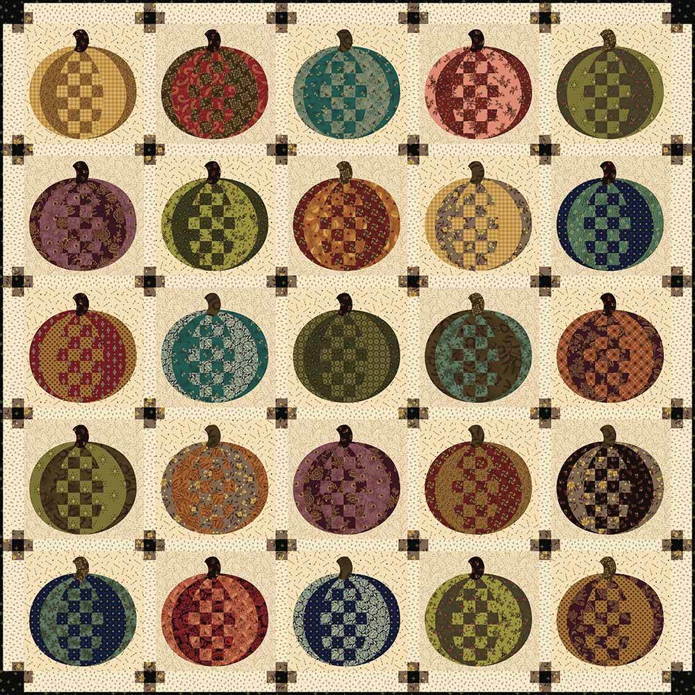 Indulge in Pumpkin Spice Quilting Kit by Henry Glass and Kim Diehl