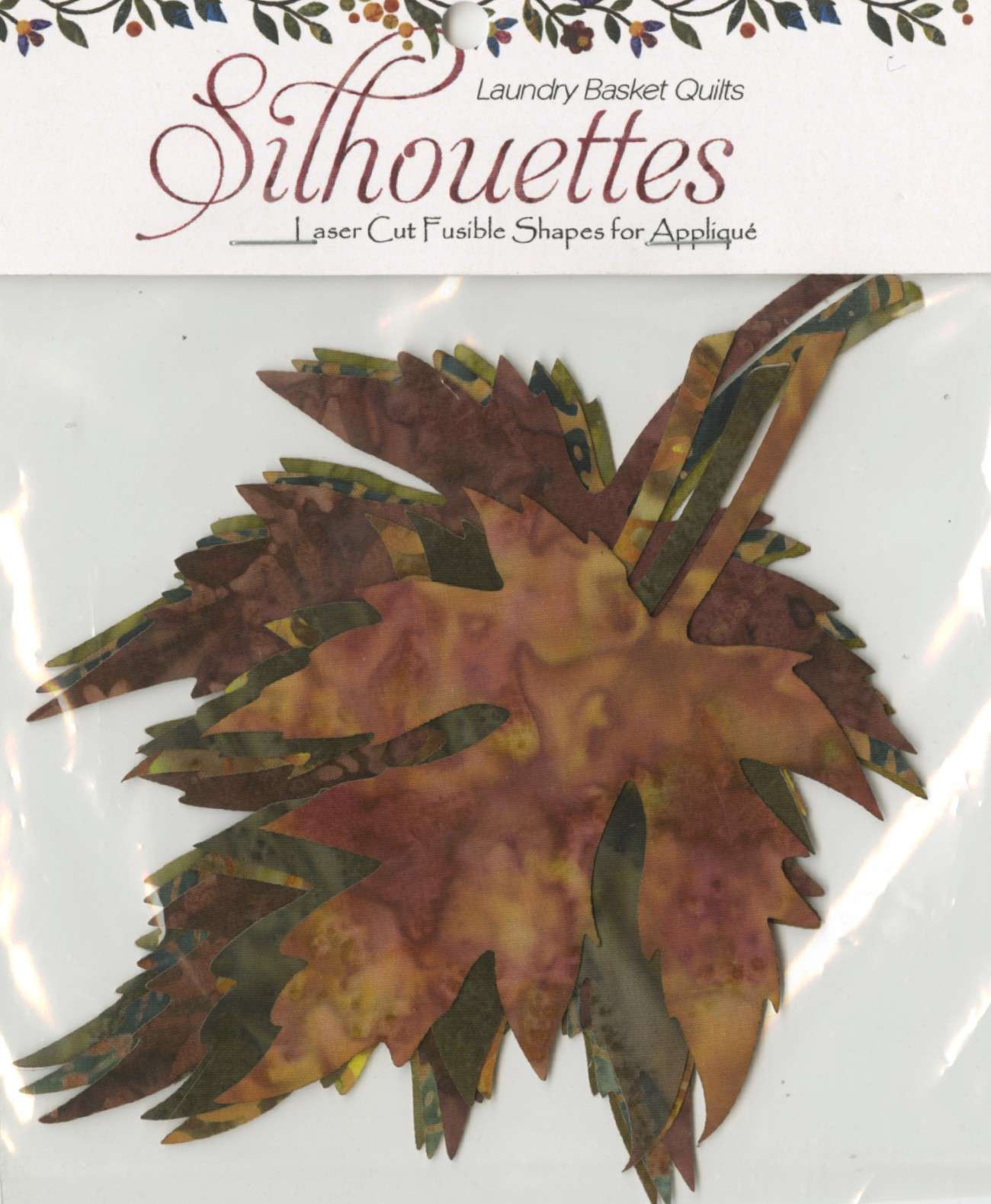 Edyta Sitar's Stunning Maple Leaves Pre - Cut Applique Pieces: Silhouettes of Fall