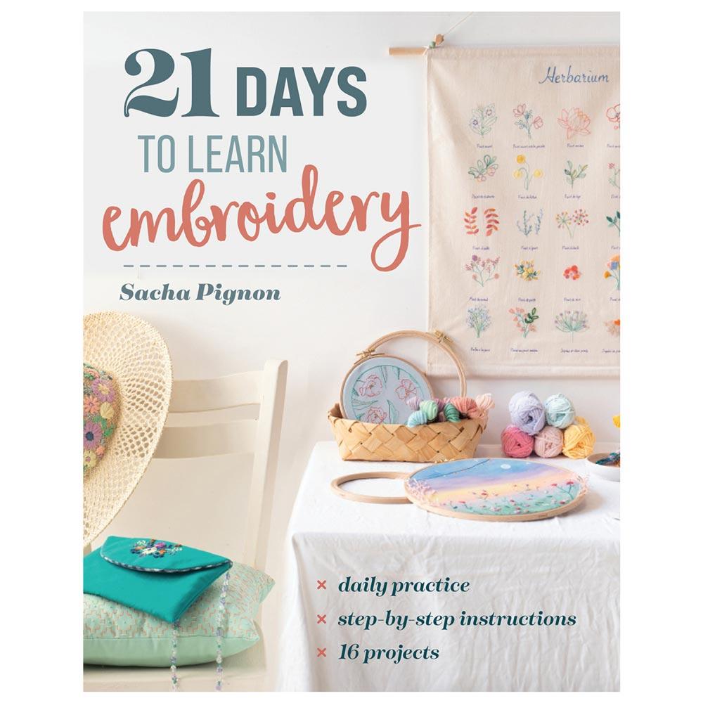 Master Embroidery in 21 Days Book
