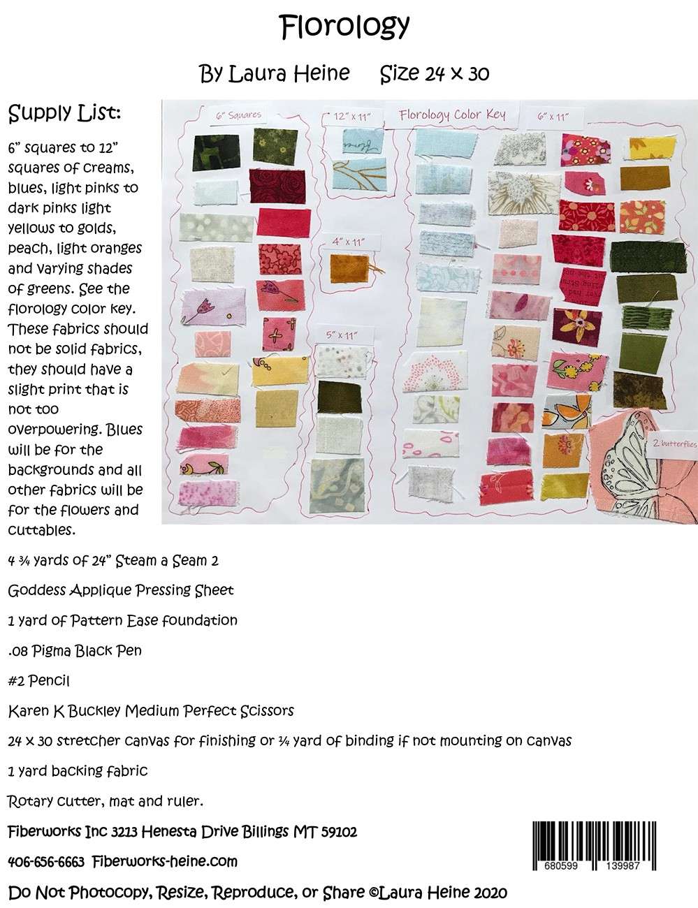 Stunning Florology Collage Pattern by Laura Heine