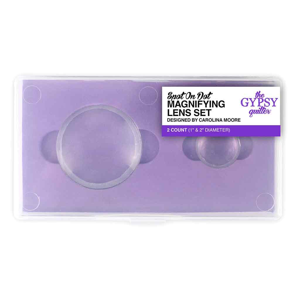 Gypsy Quilter's Spot - On Dot Magnifying Lens Set: Precision for Quilters!