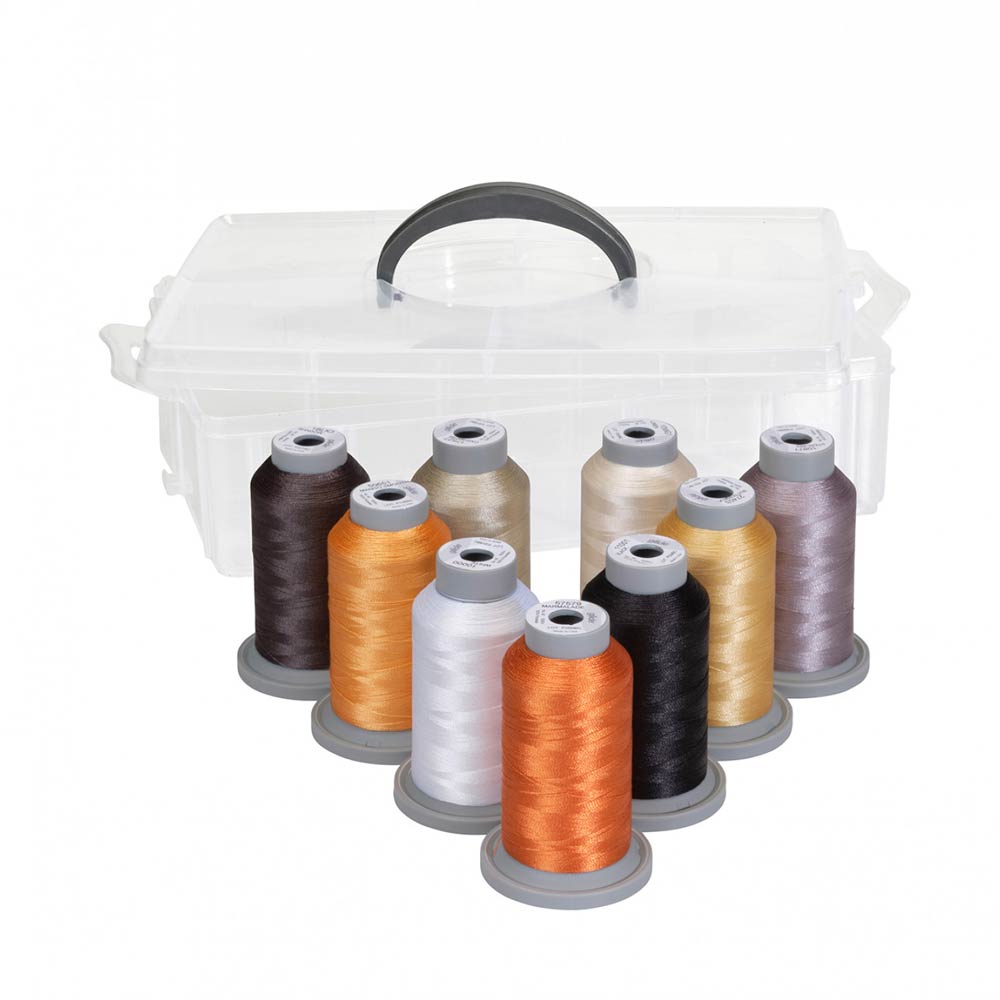 Kimberbell Pumpkins & Potions Glide Polyester Thread Collection - A Spooky Sewing Delight!
