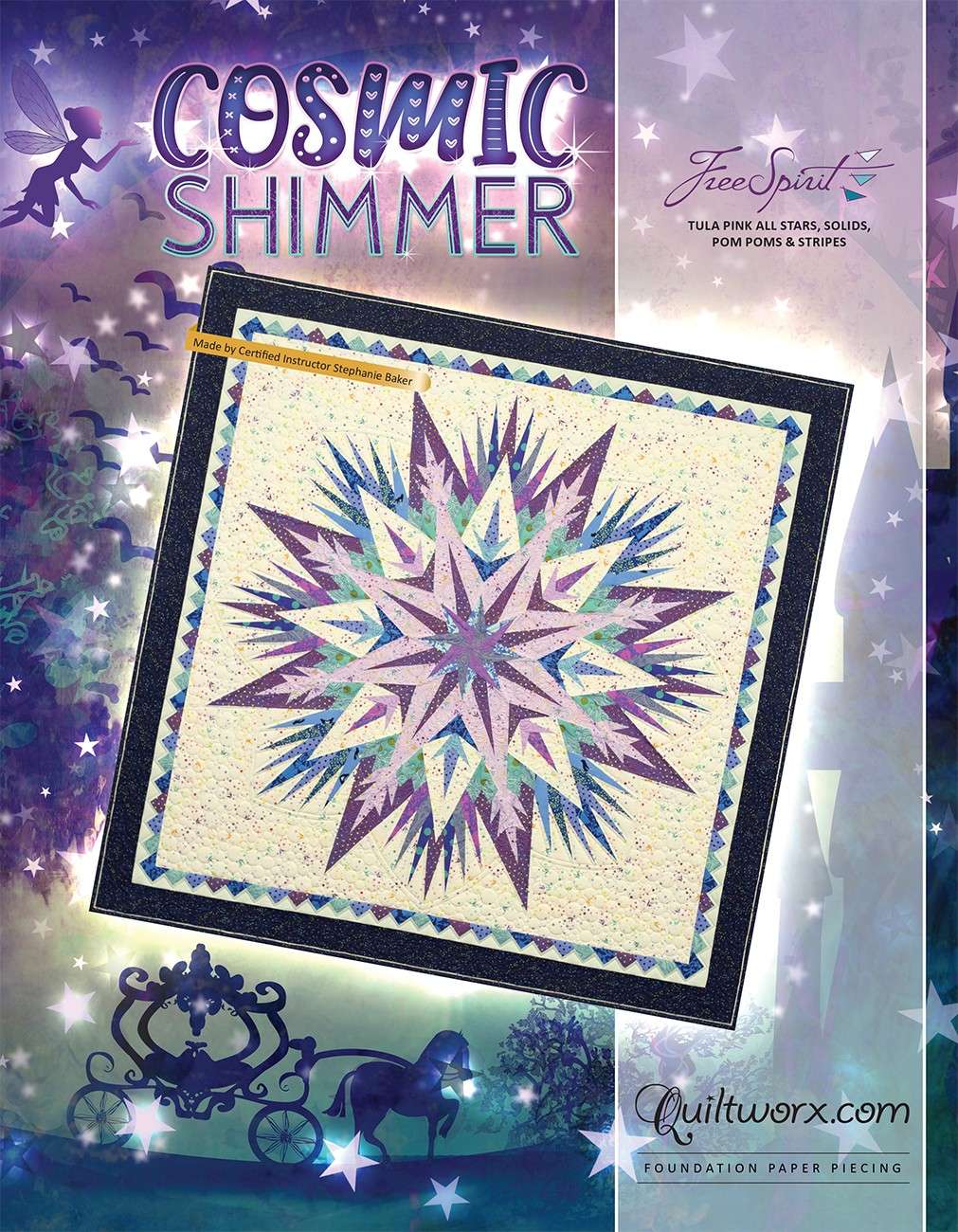 Enchanting Cosmic Shimmer Quilt