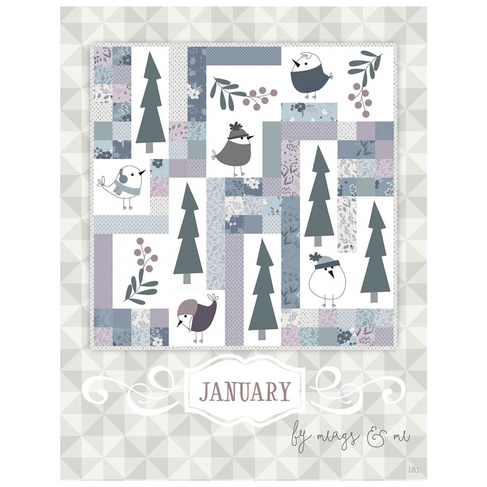 January Pattern: Winter Quilt Delight