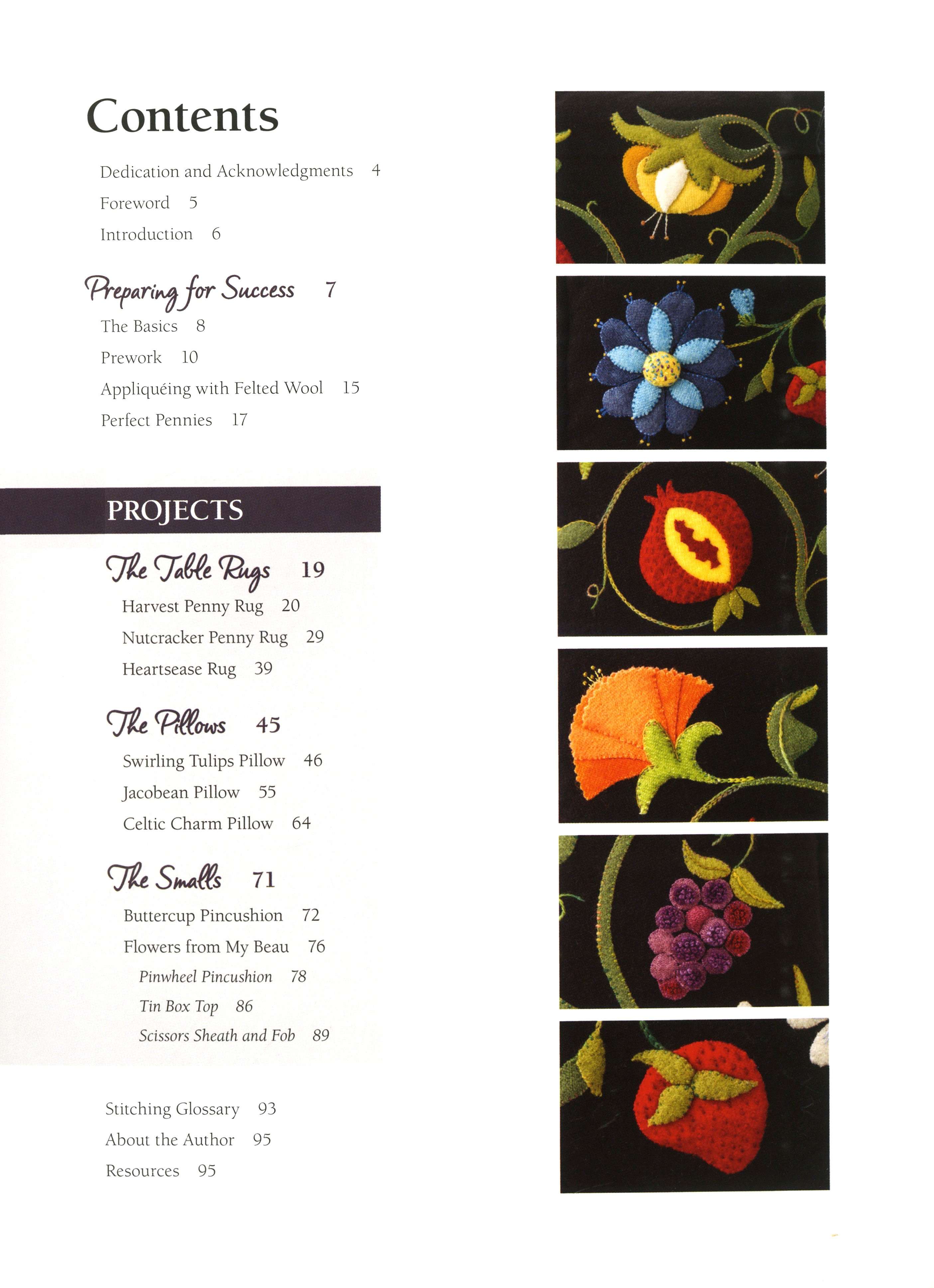 Stunning Wool Applique Softcover: Elevate Your Decor!