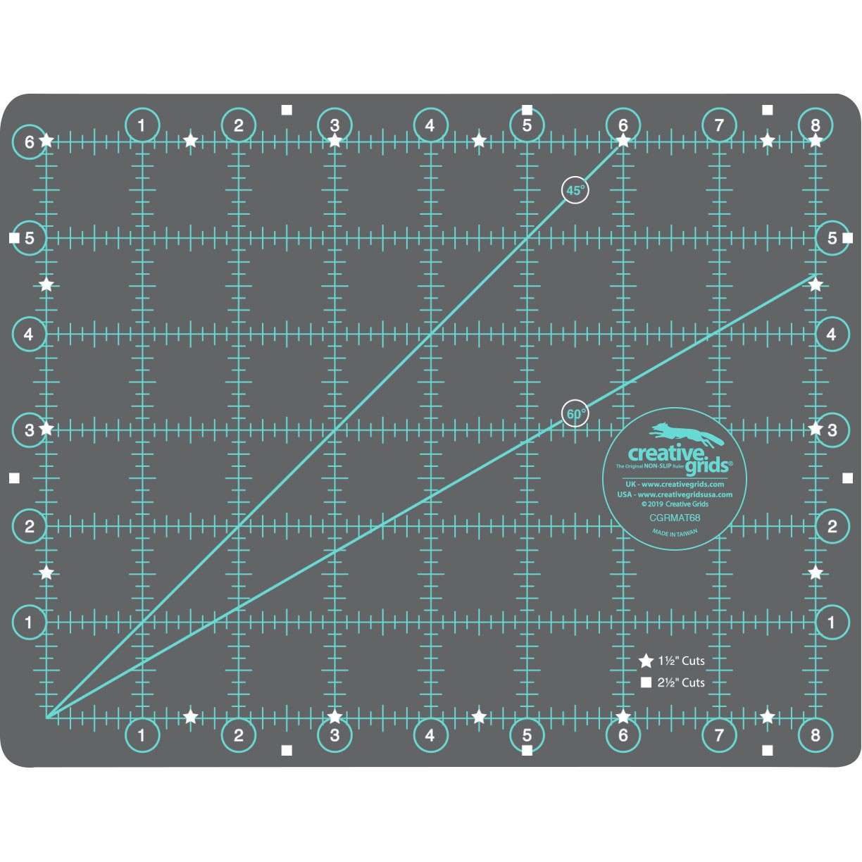 Get Your Hands on This Amazing 6in x 8in Creative Grids Cutting Mat!
