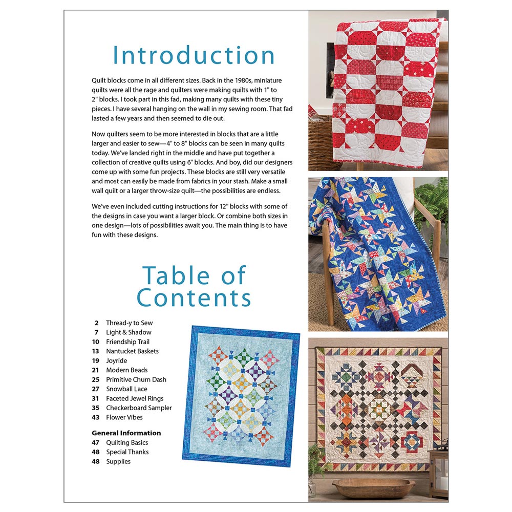 Small Blocks, Big Designs: A Creative Quilting Book