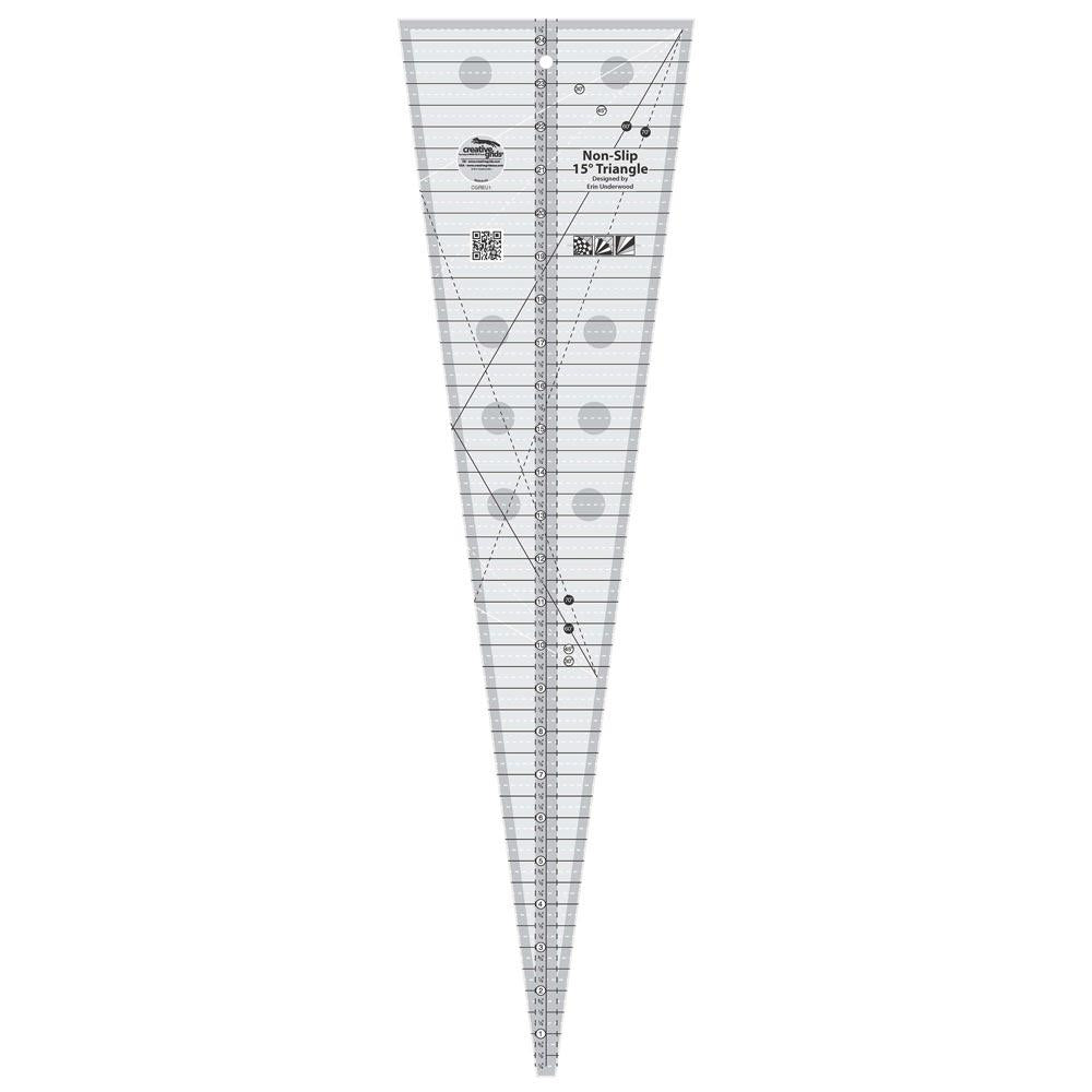 Incredible Creative Grids 15 Degree Triangle: Your Quilting Dream Tool!