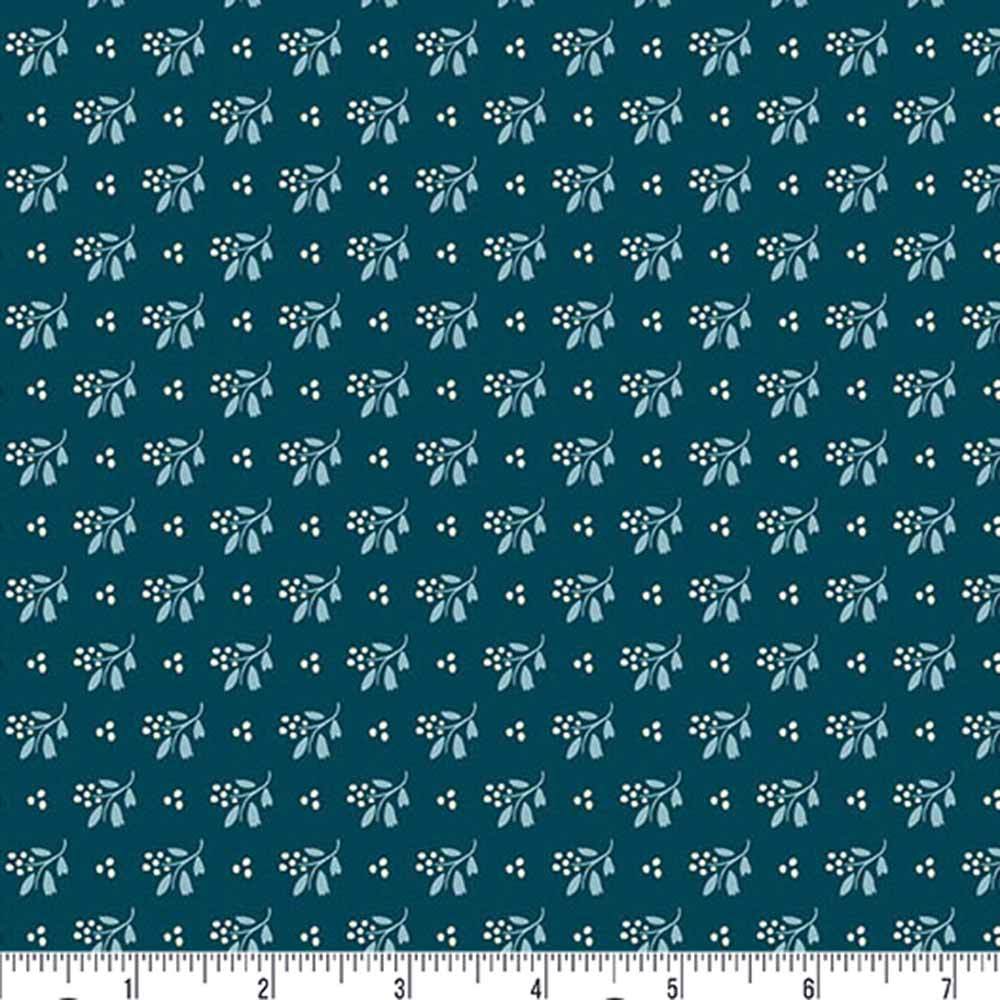 Andover Fabrics - Cozy House by Judy Jarvis - Little Cutie Midnight Yardage: Create Cozy Magic!