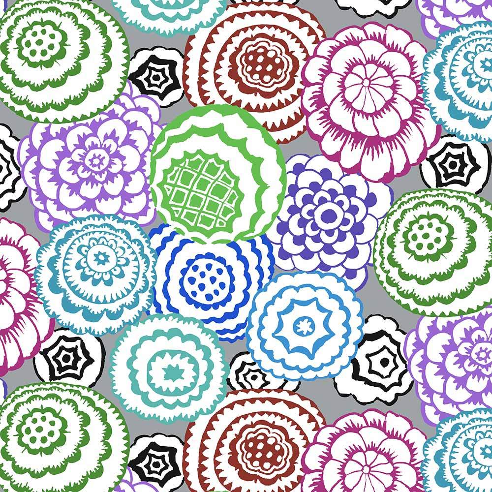 FreeSpirit - Kaffe Fassett's Deco - Cool Fabric Yardage from the Kaffe Fassett Collective