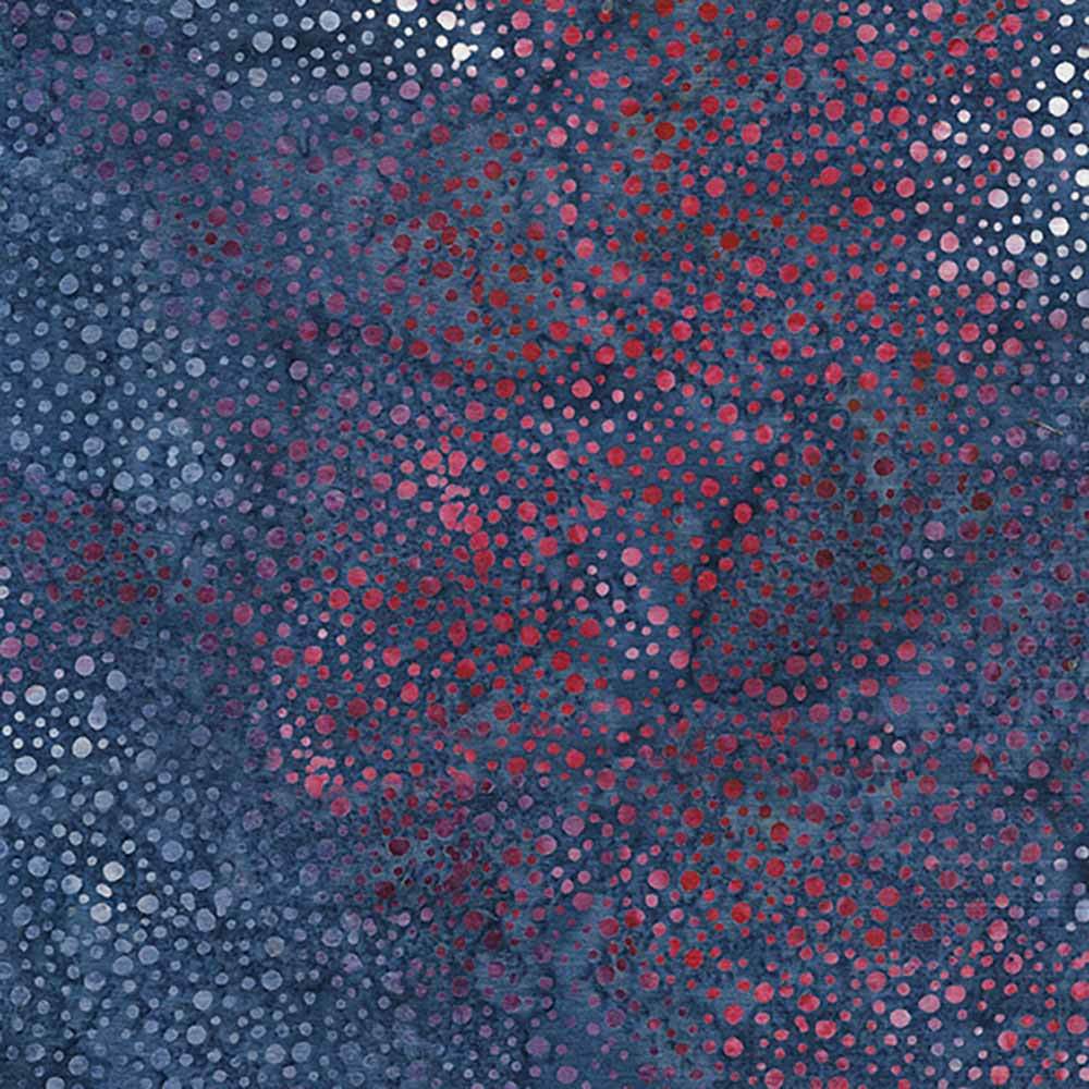 Island Batiks Dot - Blue Marine Yardage: Dive into Color!