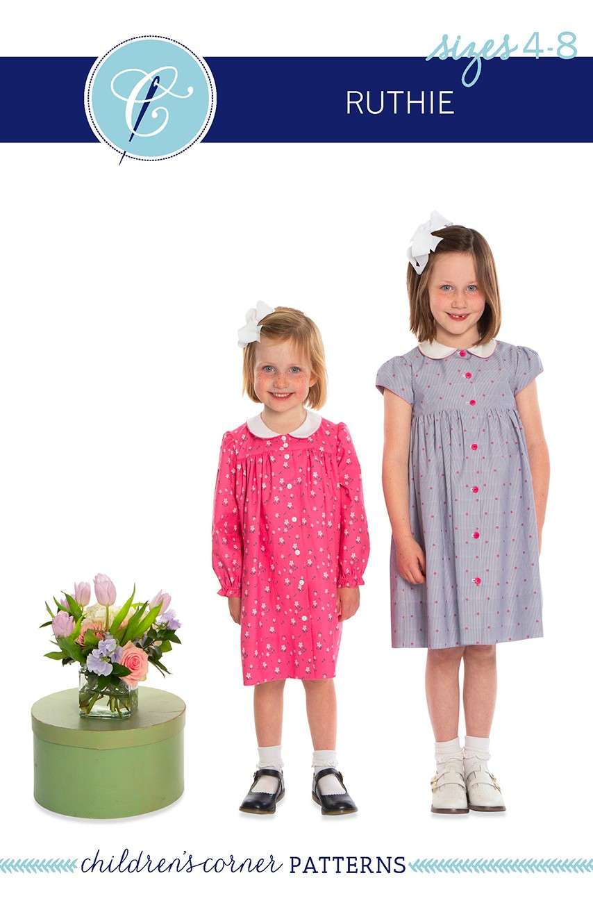Ruthie Children's Dress Sizes 4 - 8: A Classic Choice!