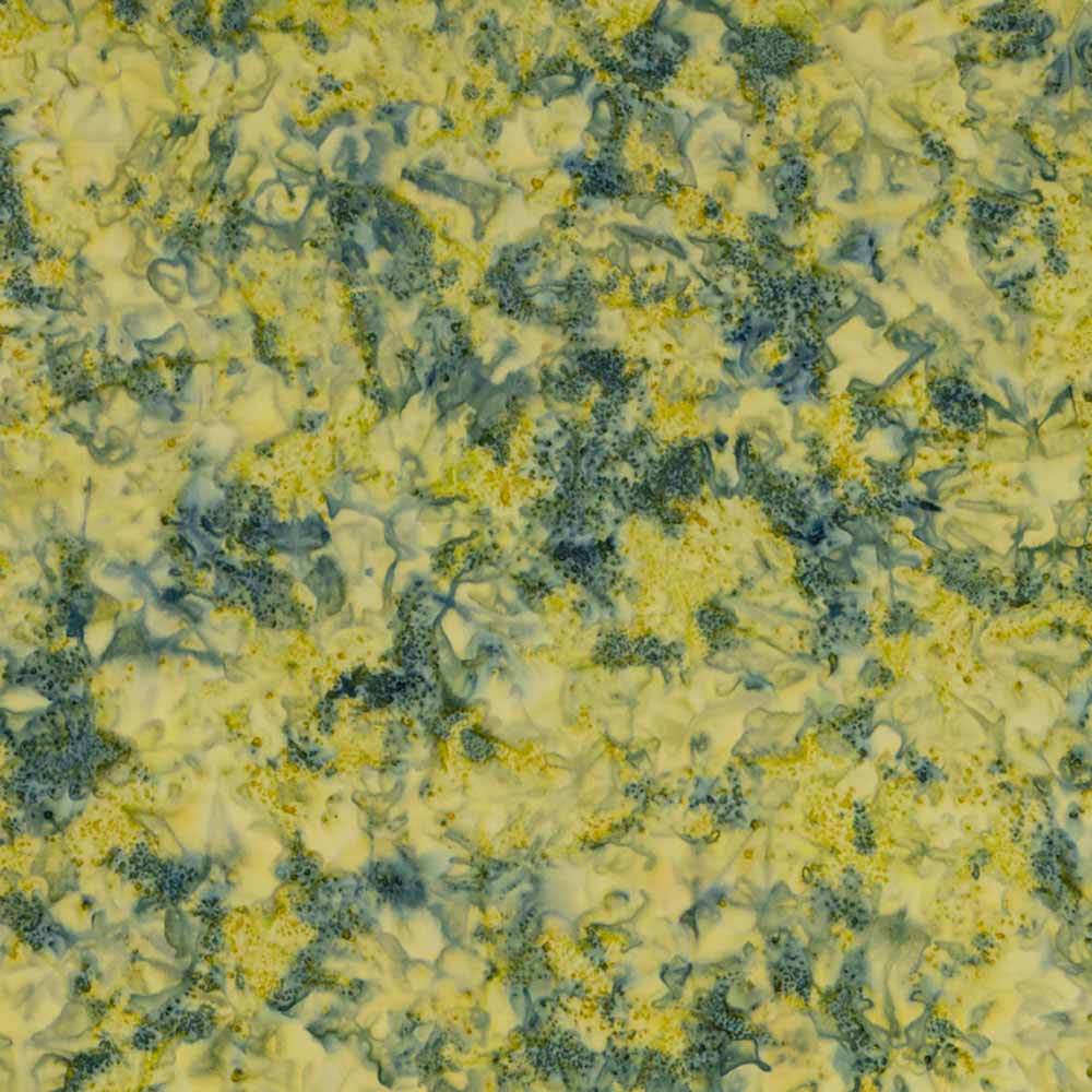 Riley Blake - Exquisite Batiks Hand Dyes in Medium Green Multi - Yardage