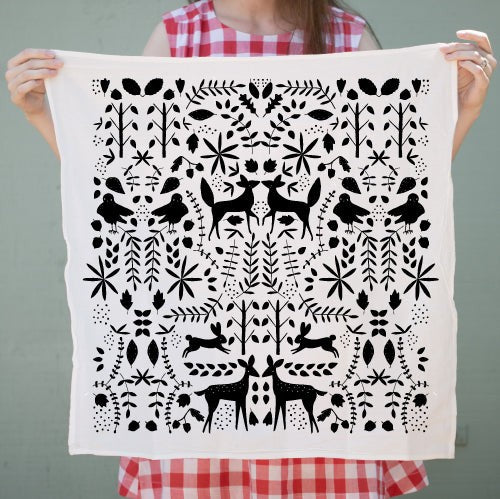 Enchanting Forest Tea Towel