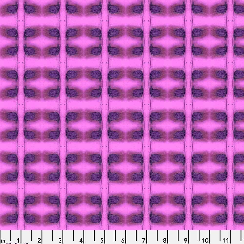 FreeSpirit's Enchanting Butterfly Garden Purple Print Fabric - Yardage