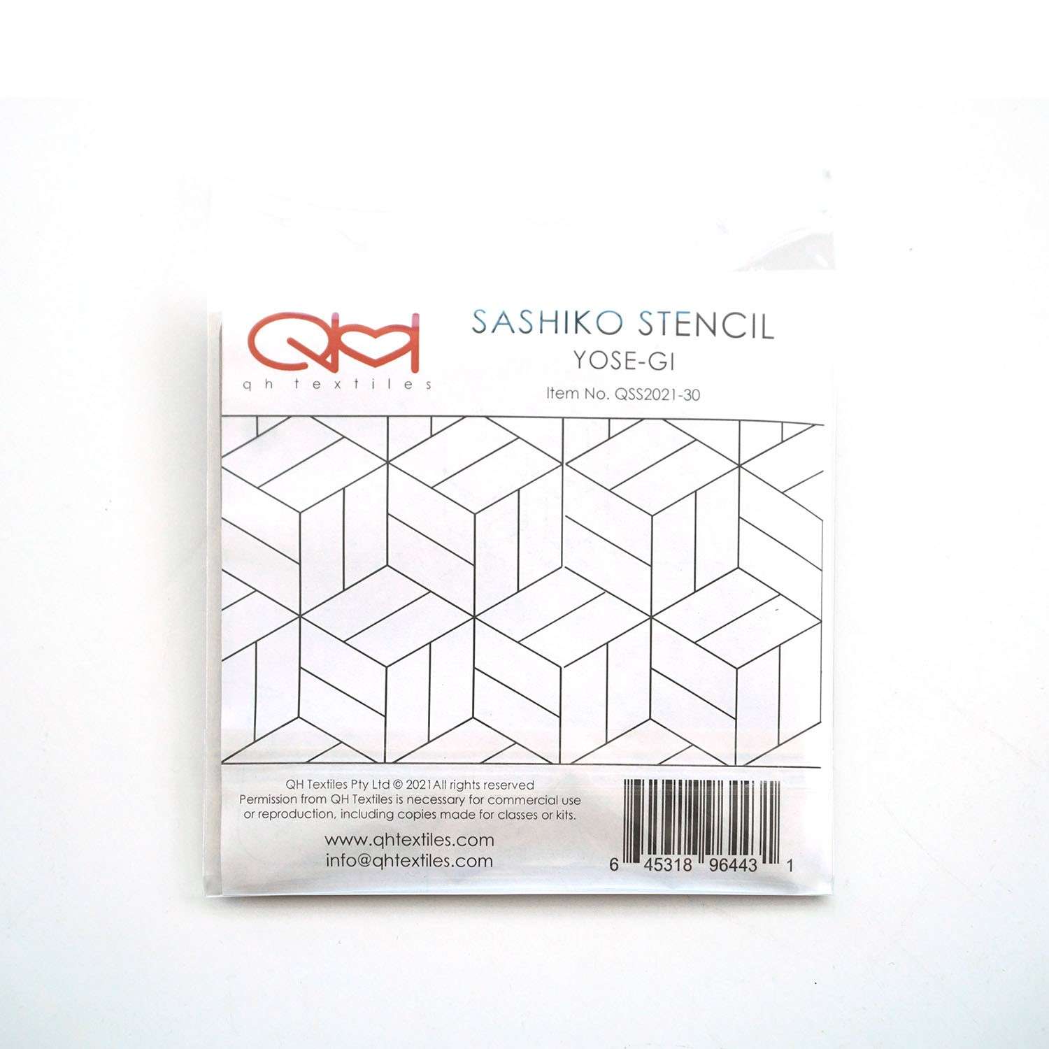 Exquisite Sashiko Stencil Yose - Gi Set