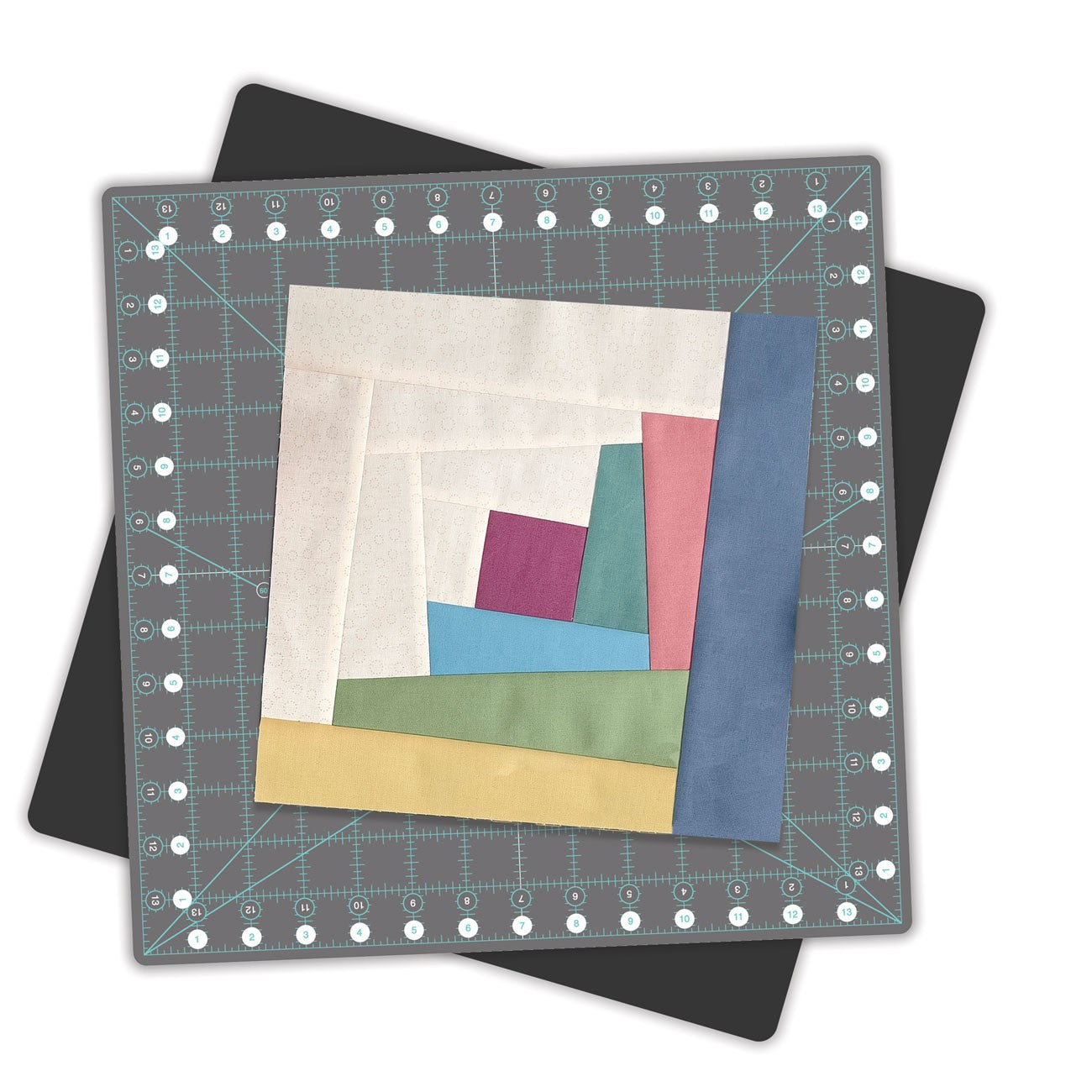 Incredible Creative Grids 14in x 14in Self-Healing Rotating Rotary Cutting Mat