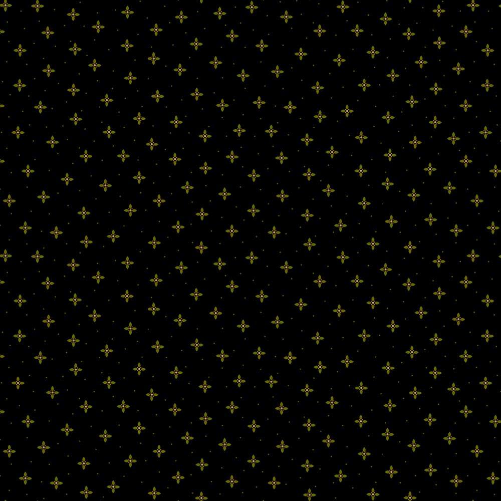 Henry Glass - Scrap Basket Favorites by Kim Diehl - Twinkle Star Black Yardage - A Quilter's Dream!