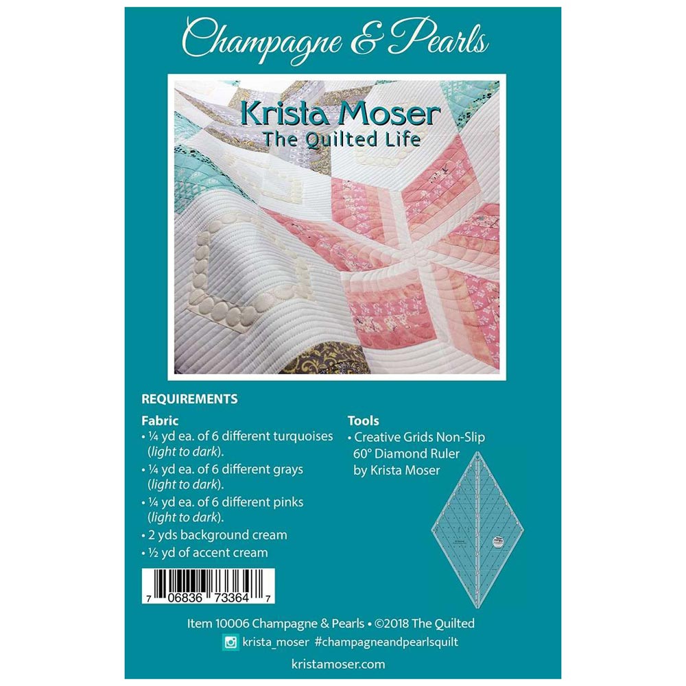 Enchanting Champagne & Pearls Quilt