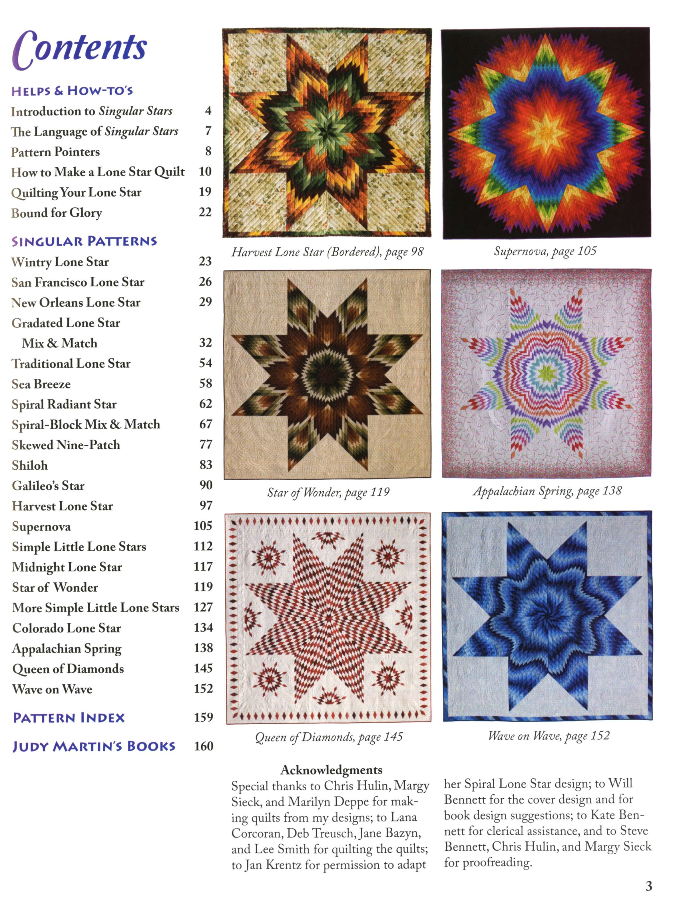 Enchanting Singular Stars Lone Star Quilts