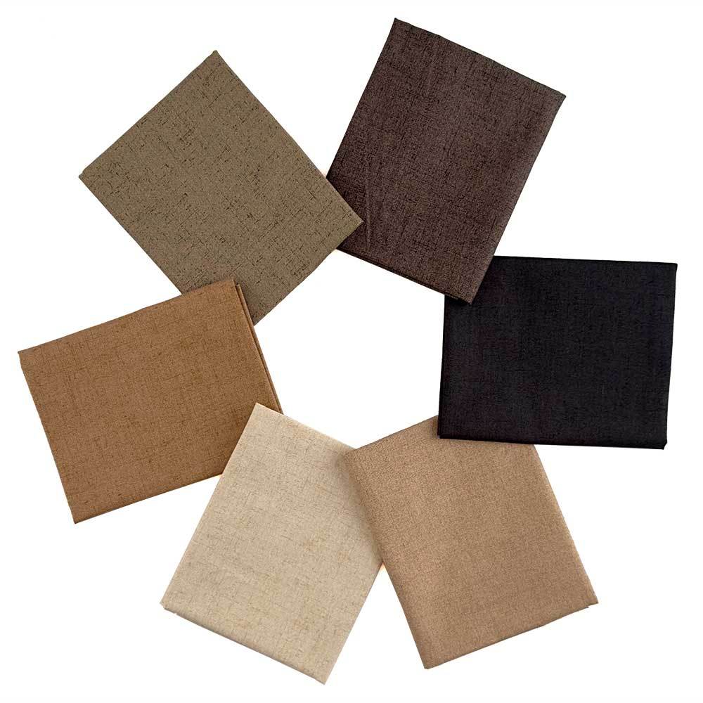 Andover Fabrics - Cottage Cloth Medley: 6-Piece Fat Quarter Collection
