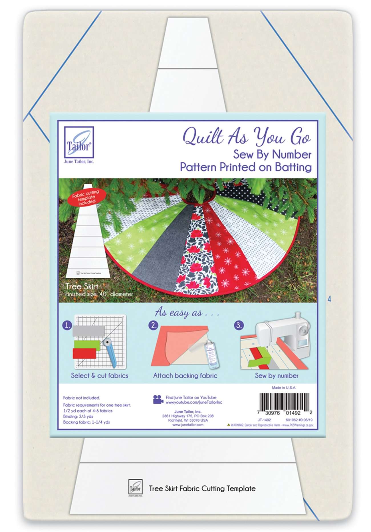 Quilt As You Go Tree Skirt: A Stunning Holiday Decoration
