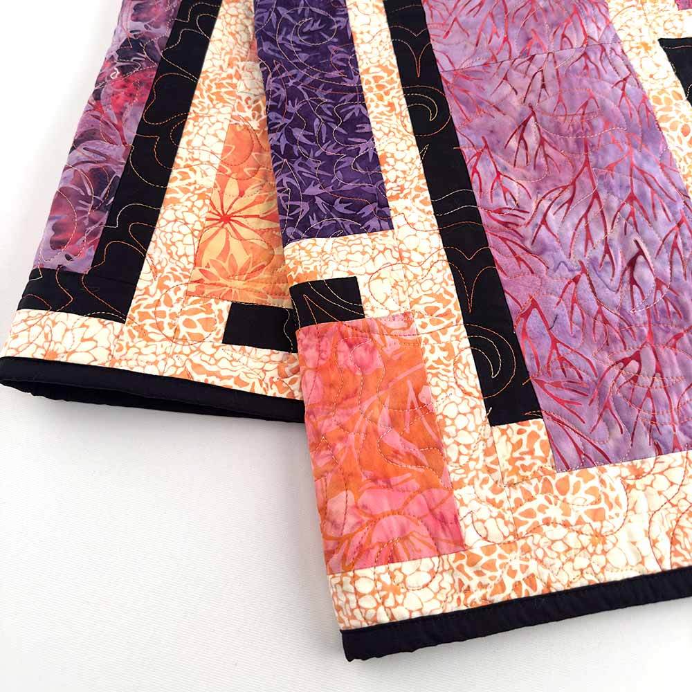 City Shadows - Kissed Quilts - Botanical Dreams - Island Batiks Kit: Unleash Your Creativity!