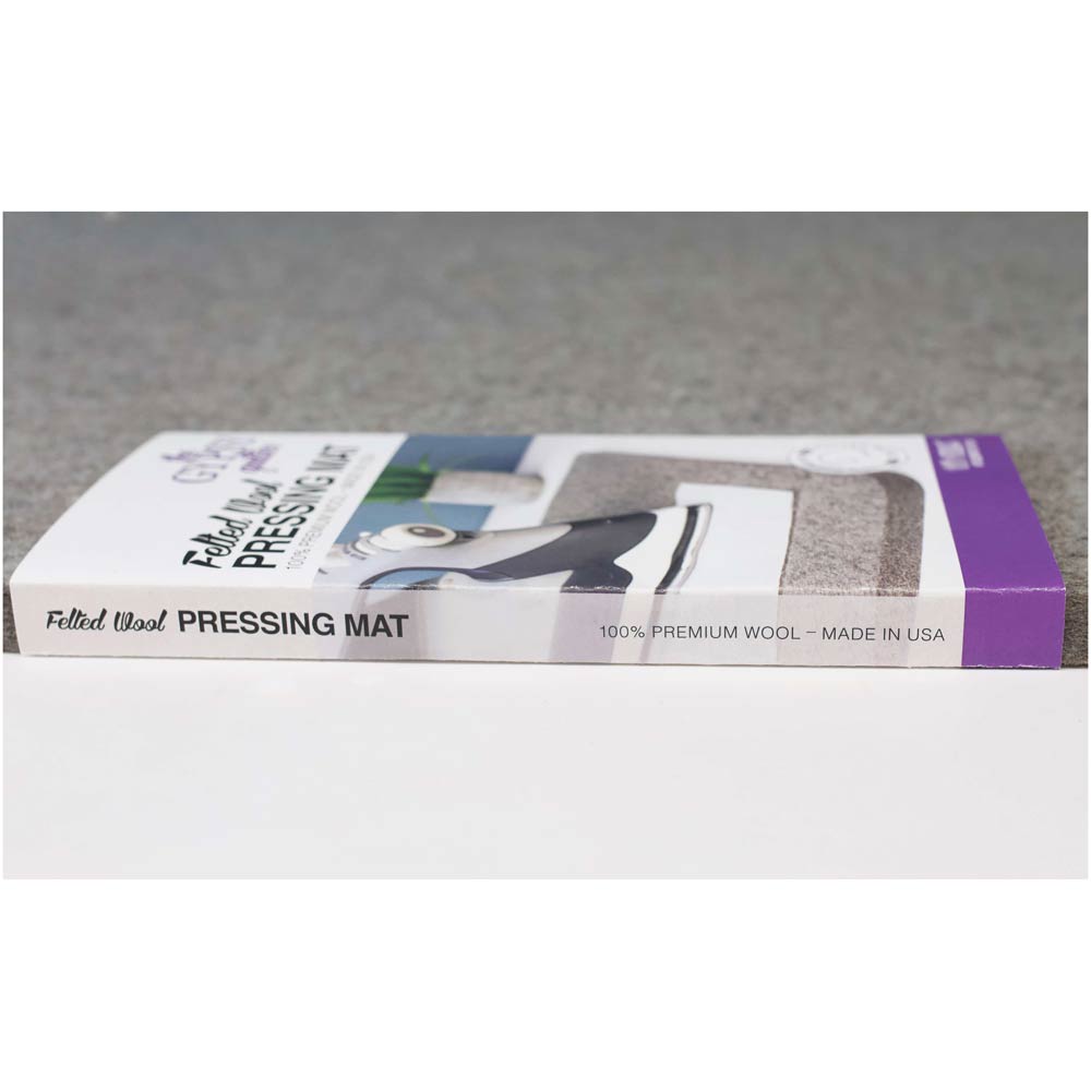 Gypsy Quilter Premium Wool Pressing Mat - 21" Wide x 58" Long x 3/8" Thick