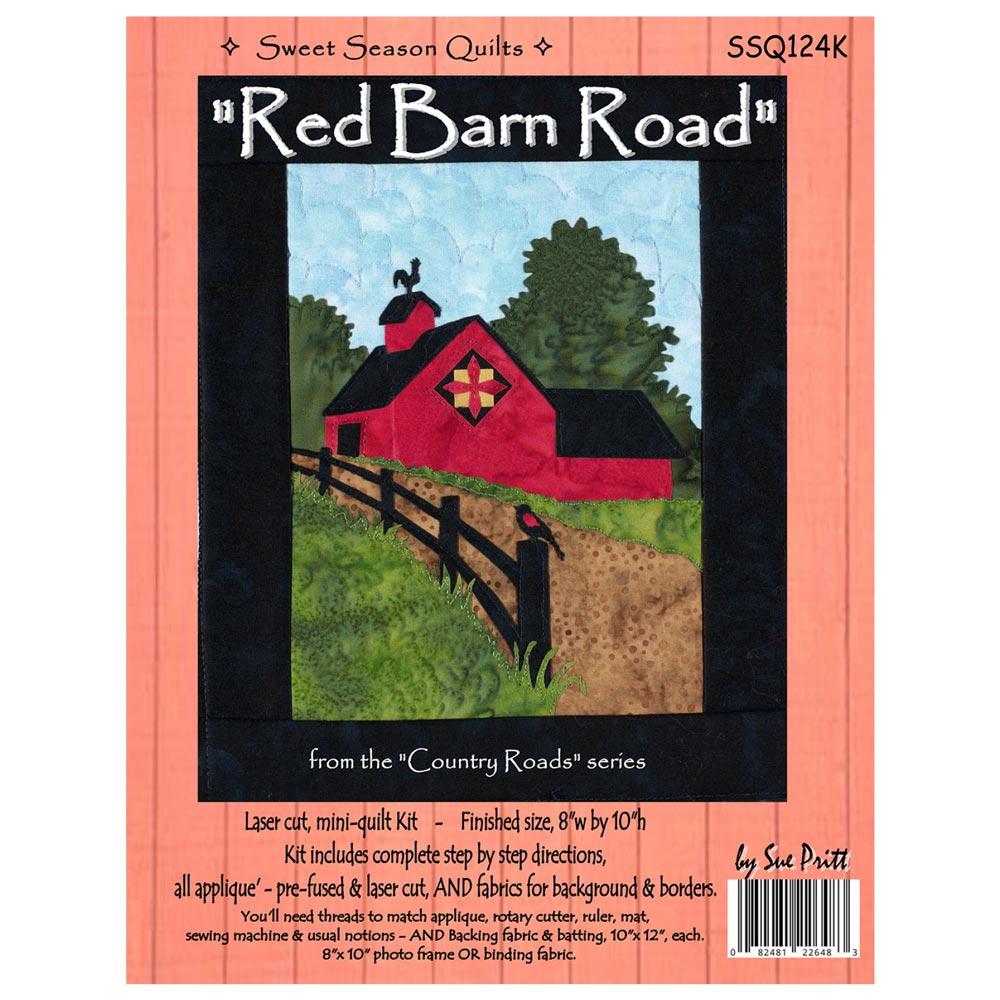 Red Barn Road - Country Roads Series Quilting Kit