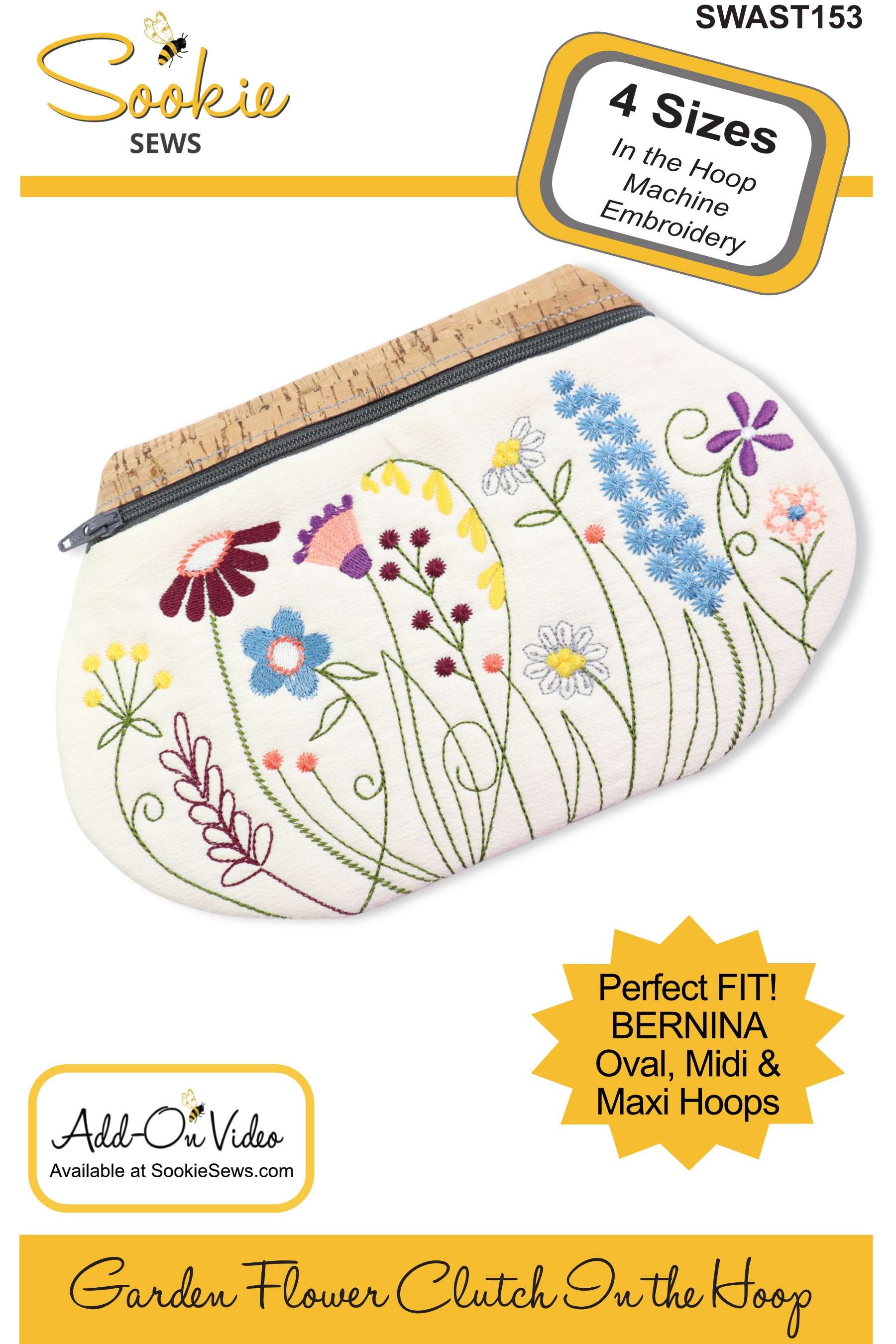 Enchanting Garden Flower Clutch Pattern - Stitch Your Dream Bag!