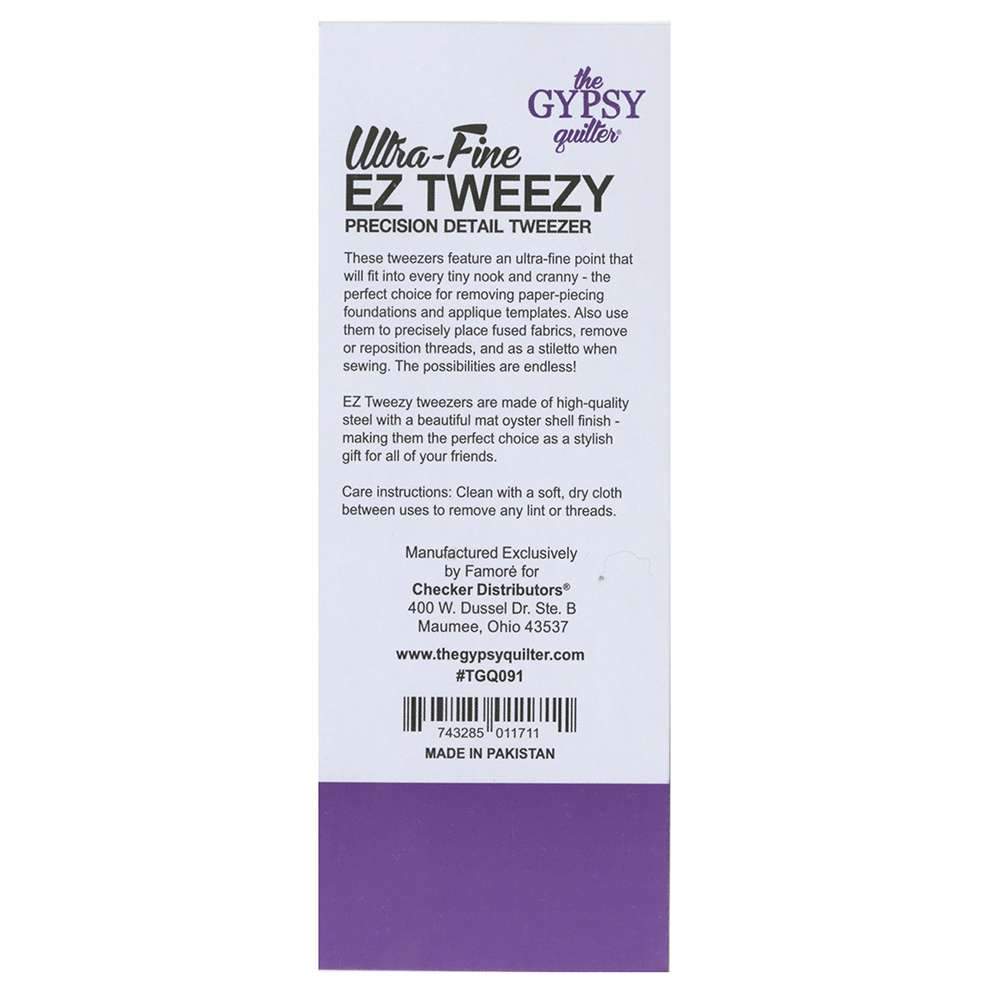 The Gypsy Quilter EZ Tweezy: A Must-Have for Quilters