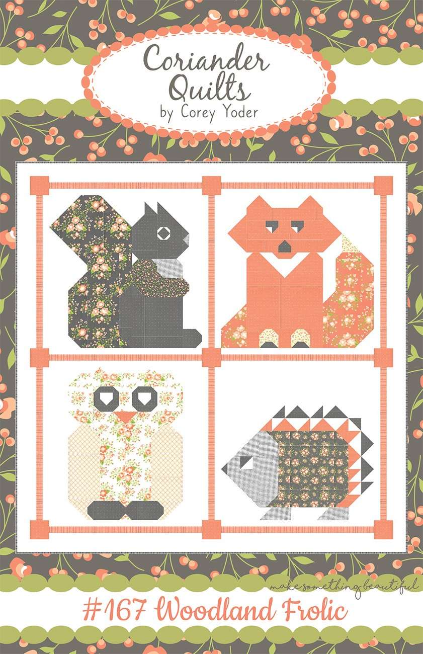 Enchanting Woodland Frolic Quilt Pattern