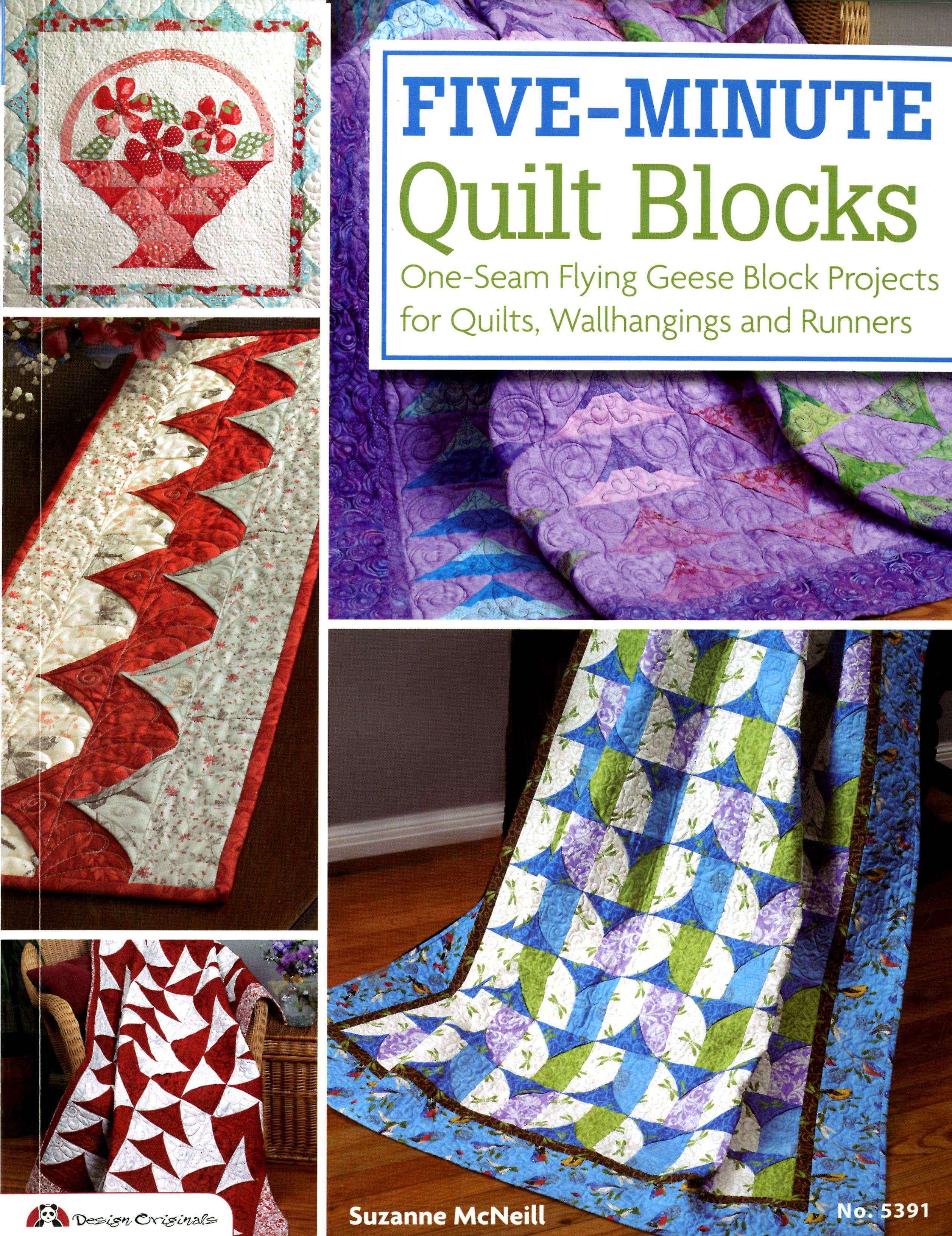 Five-Minute Quilt Blocks: Softcover Edition - Your Fast Track to Quilting!