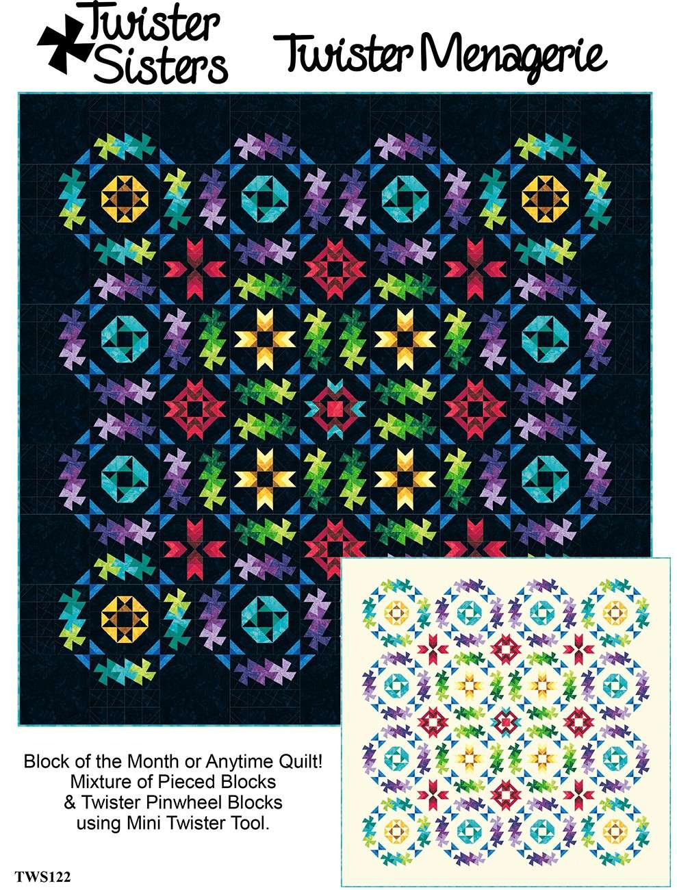 Twister Menagerie BOM Pattern - Exclusive Pattern Only