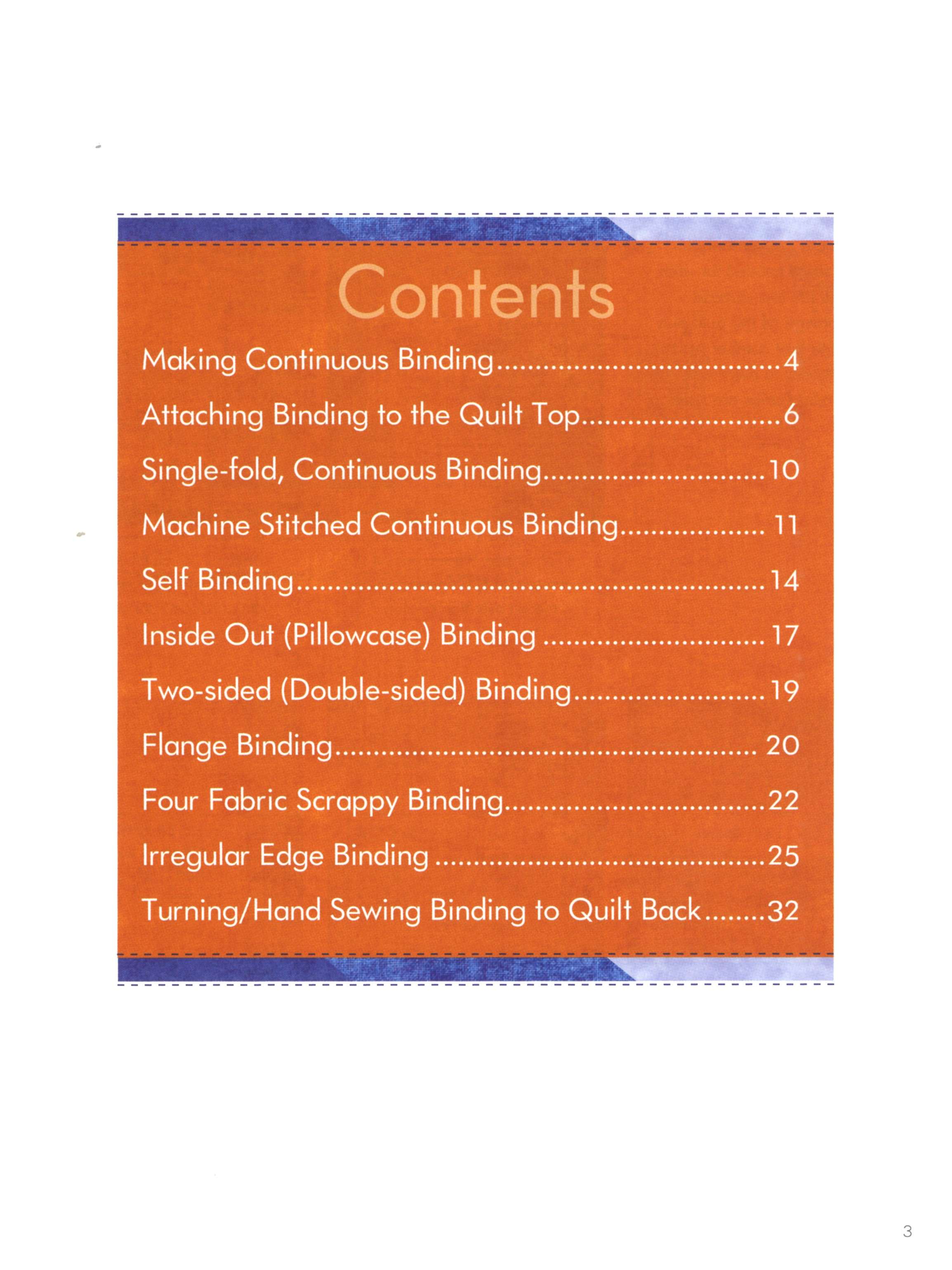 Discover Multiple Ways to Bind Your Quilt - Softcover Book