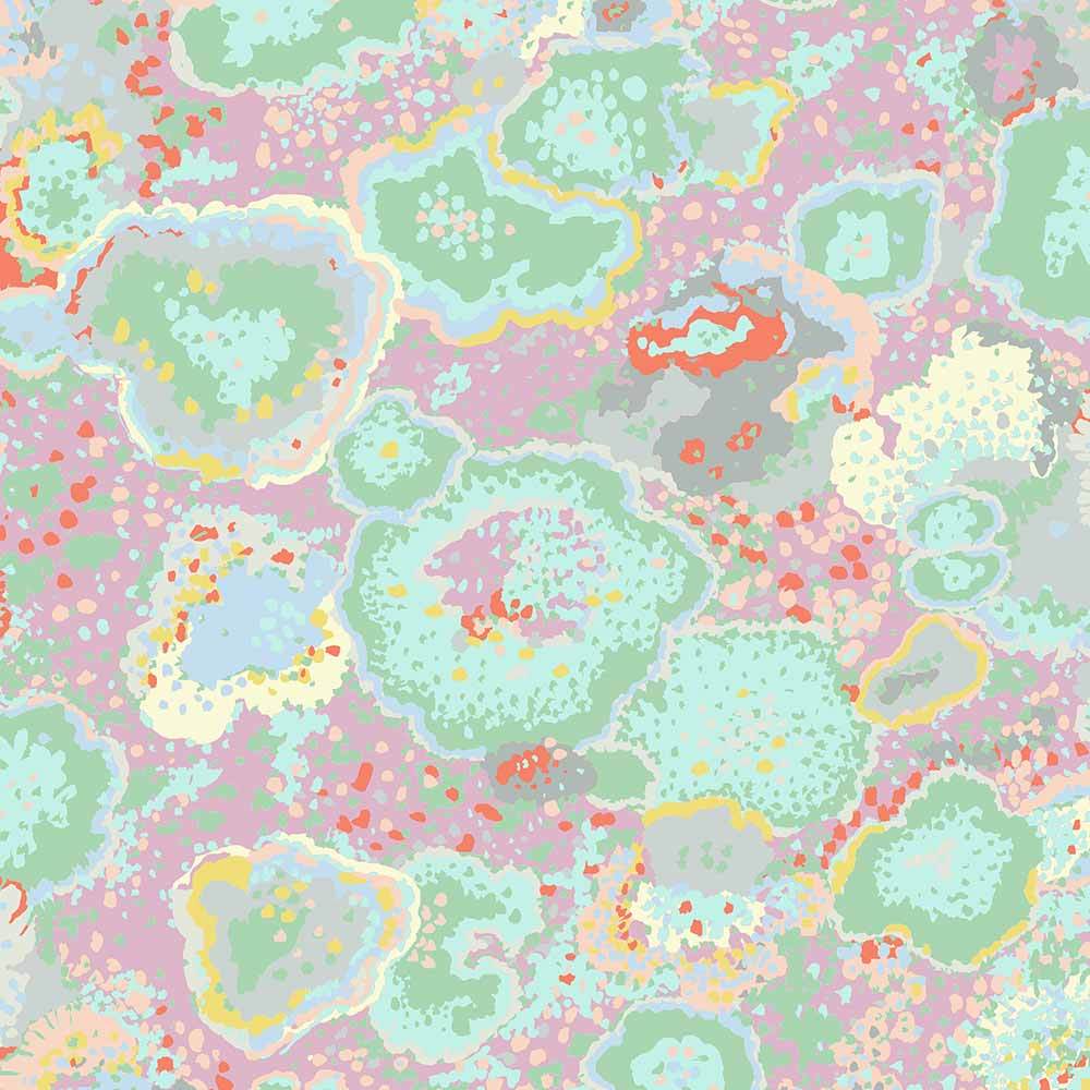 FreeSpirit's Kaffe Fassett Collective - Lichen Celadon Fabric Yardage: A Colorful Creative Gem