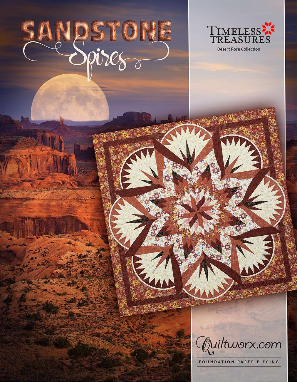 Enchanting Sandstone Spires Pattern