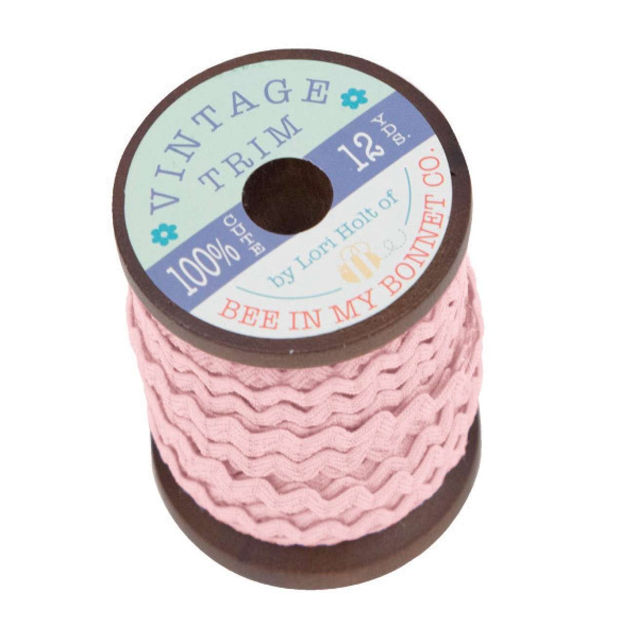 Gorgeous Vintage 1/4-Inch Frosting Trim on 12-Yard Wood Spool