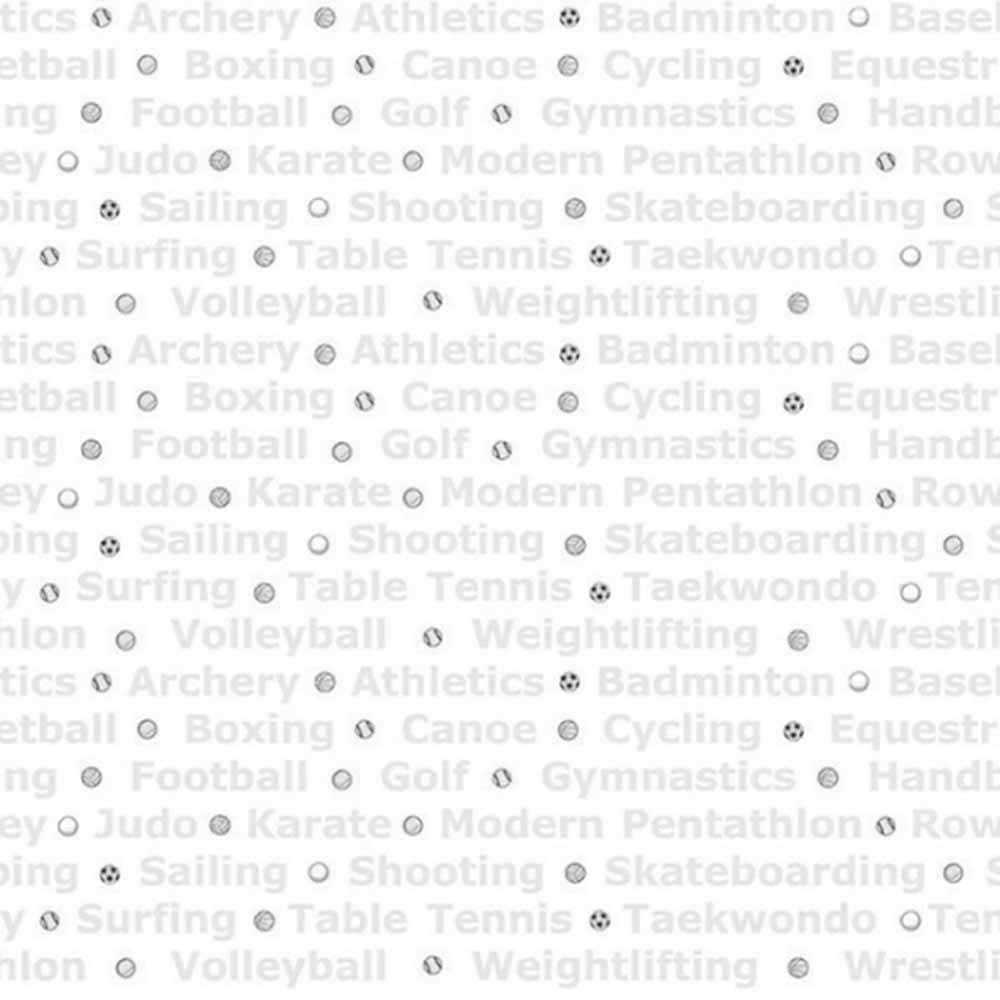 Hoffman Fabrics - Inspiring 'Never Give Up' Digital Print in Light Grey - By the Yard