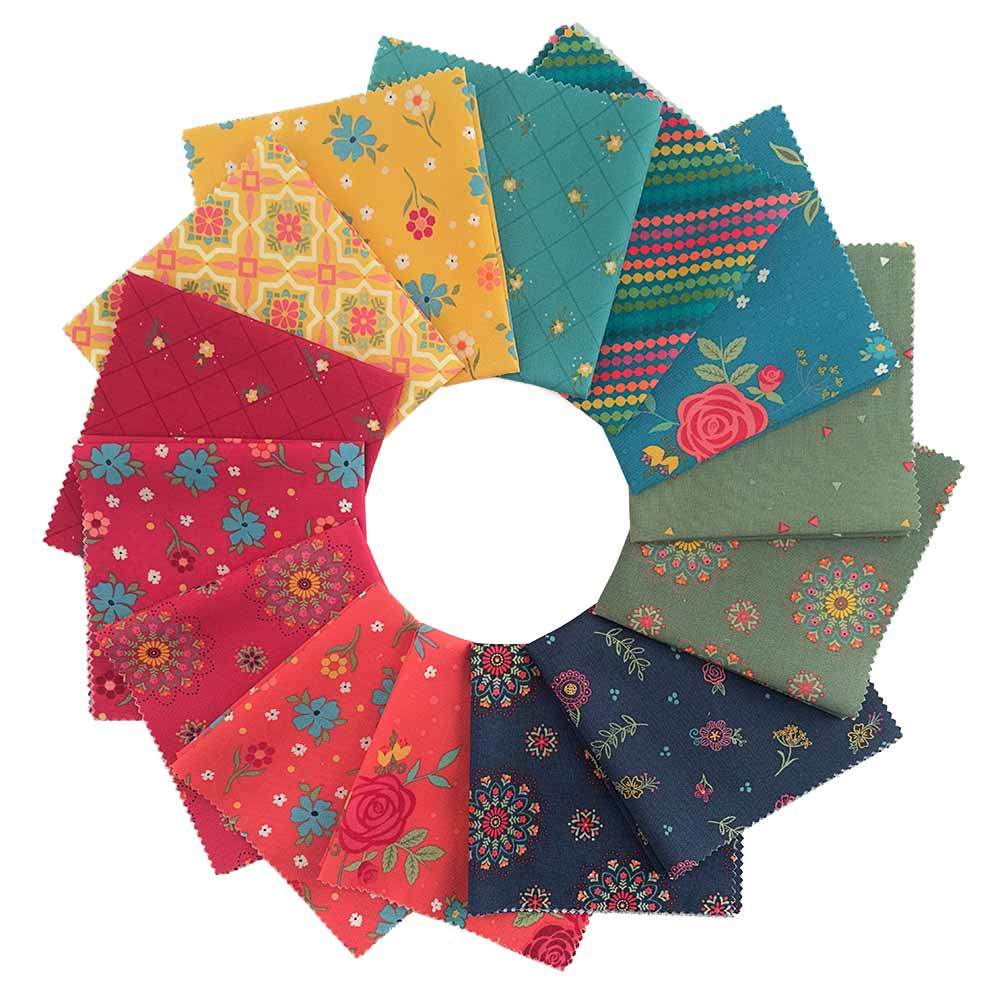 Riley Blake's Market Street by Heather Peterson - 42 Pieces of Stunning 10 x 10 Fabrics