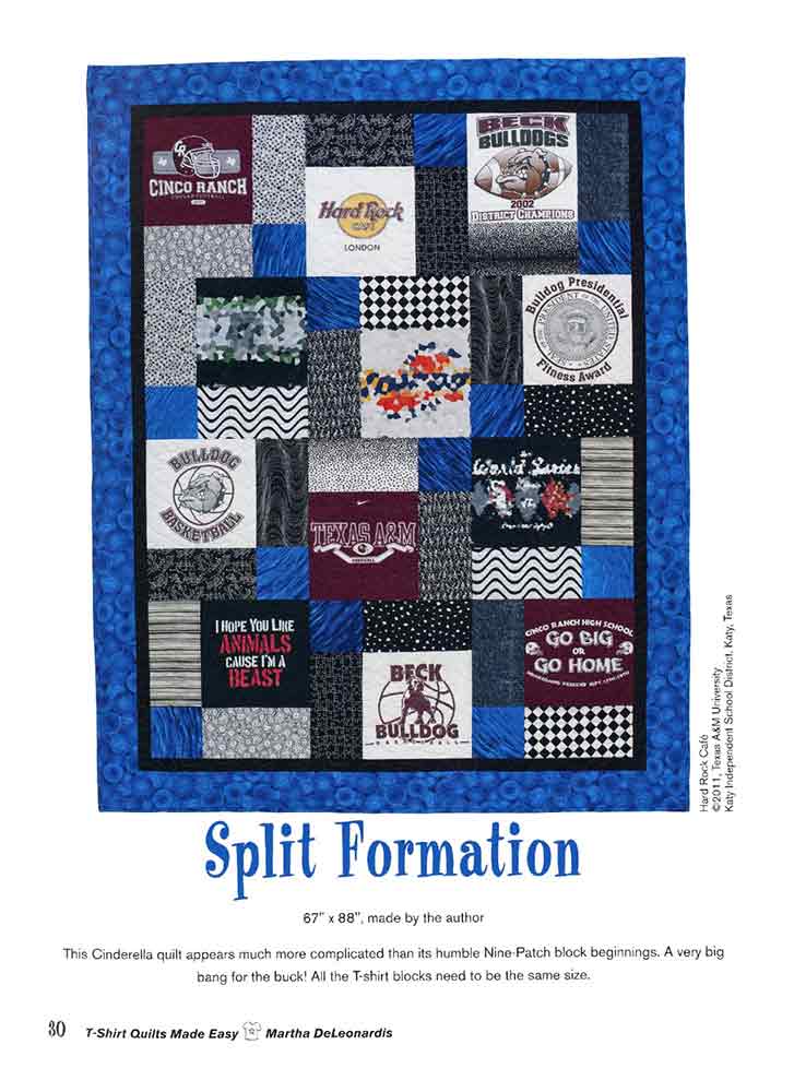 Effortlessly Crafted T-shirt Quilts - Softcover Guide