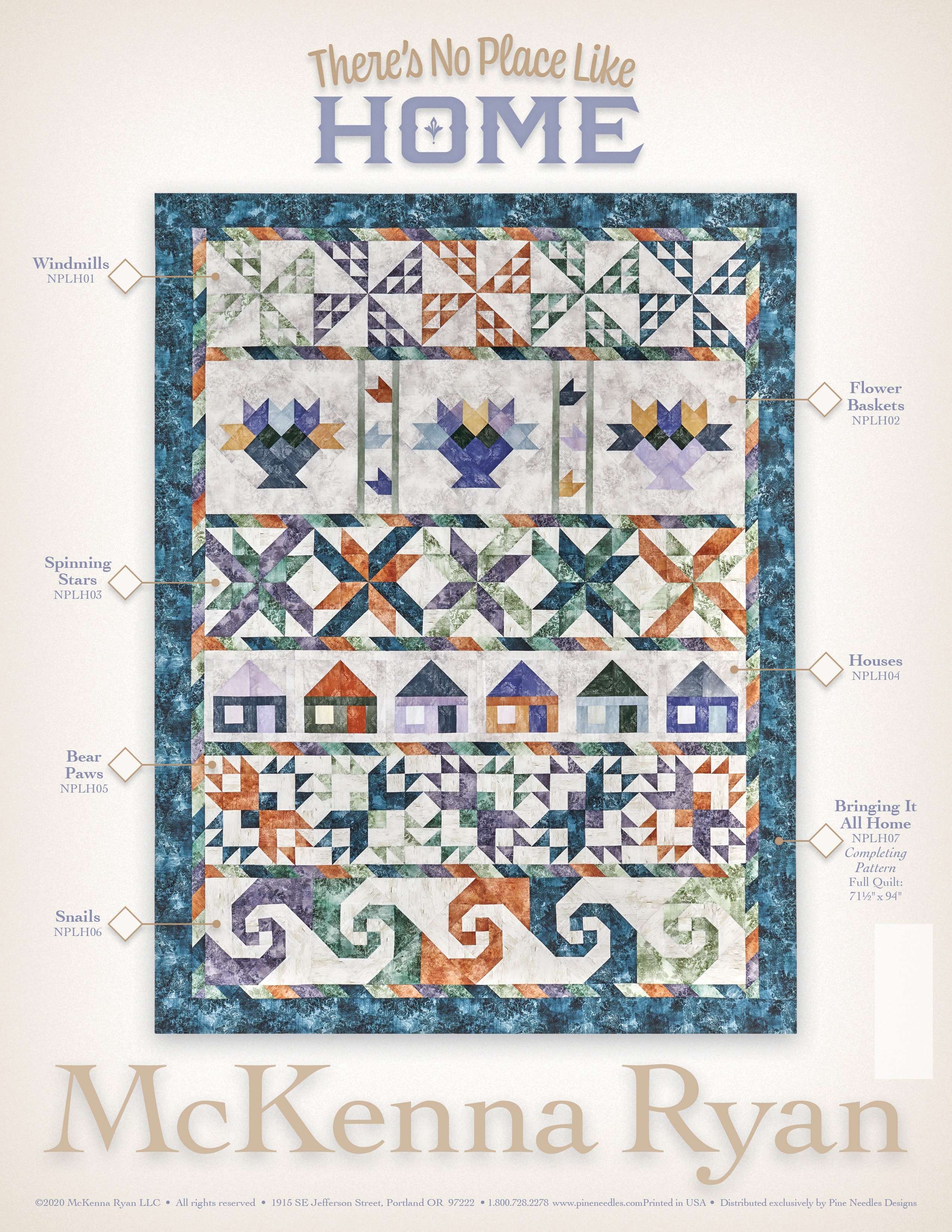 There's No Place Like Home BOM Pattern Set - Exclusive Pattern Only!