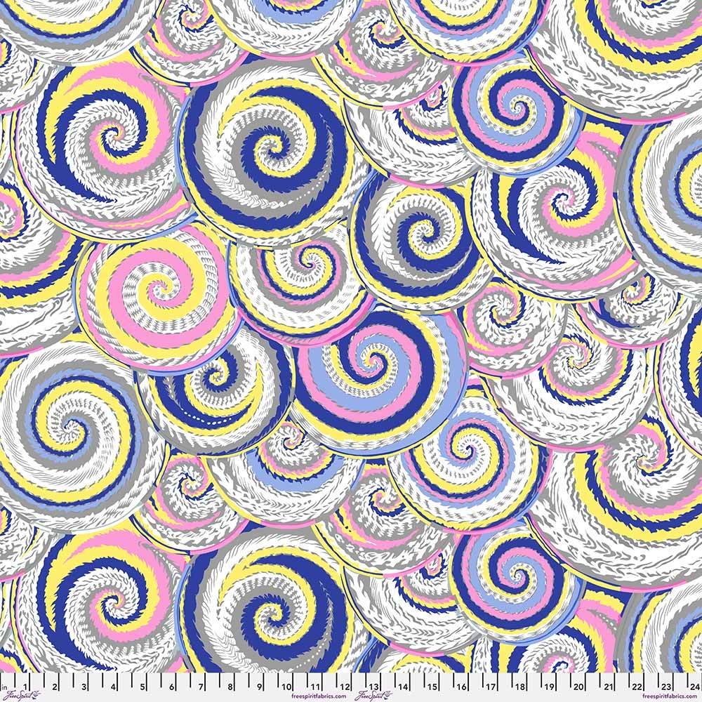 FreeSpirit - Philip Jacobs' Curly Baskets Contrast Yardage Fabric from Kaffe Fassett Collective
