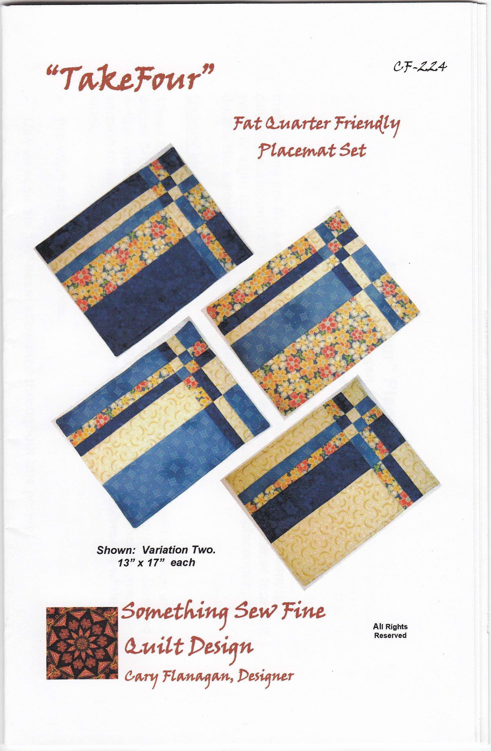 Gorgeous Take Four Placemats - Elevate Your Dining Now!