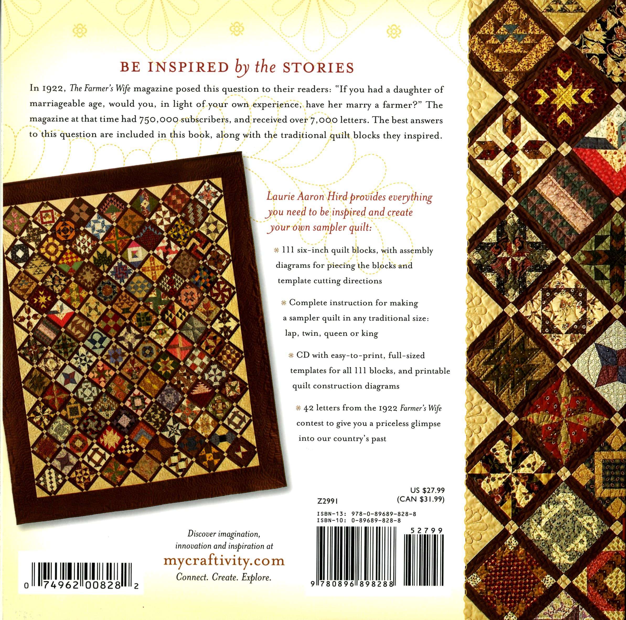 The Farmer's Wife Sampler Softcover - A Quilting Inspiration