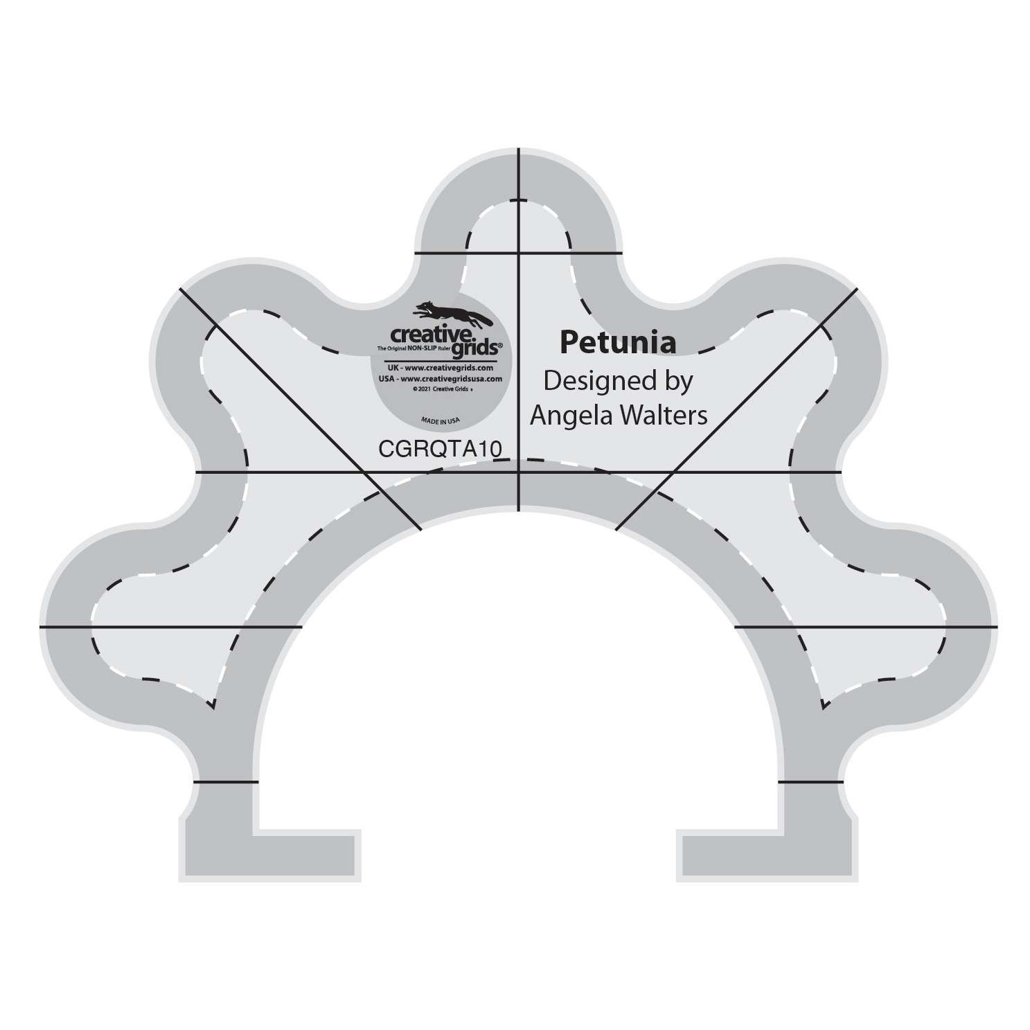 Creative Grids Petunia Machine Quilting Tool - Unleash Your Creativity!