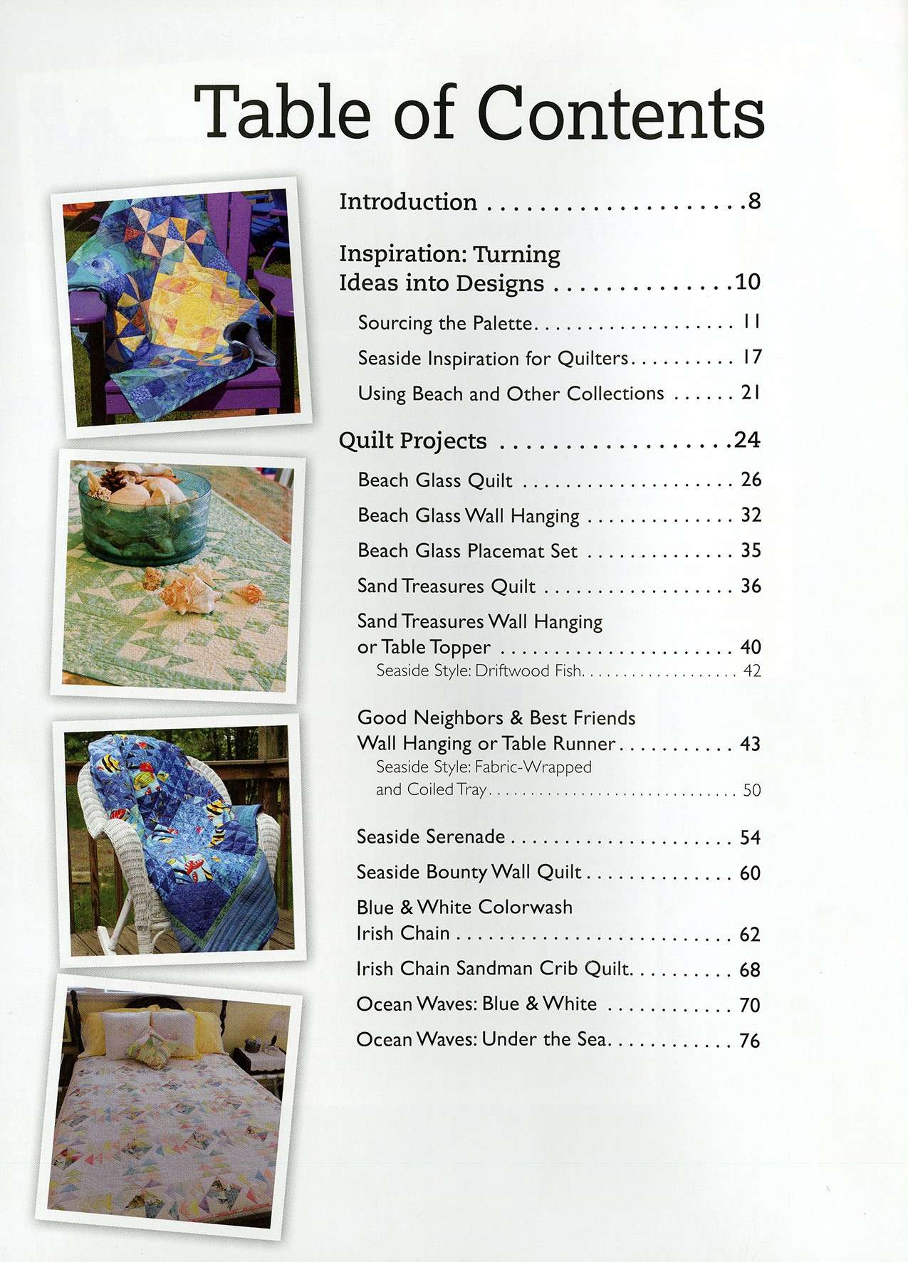 Beach & Cottage Style Quilting Projects - Softcover