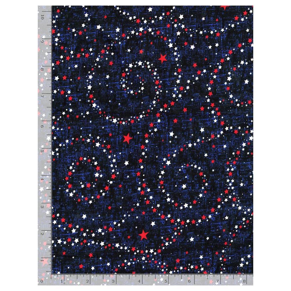 Timeless Treasures - Stunning Patriotic Stars 108 Wide - 3 Yard Backpack Fabric