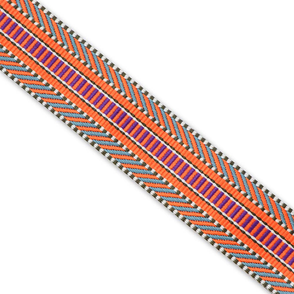 Gorgeous Railroad Track Fashion Week Webbing - 1.5 inches x 50 yards